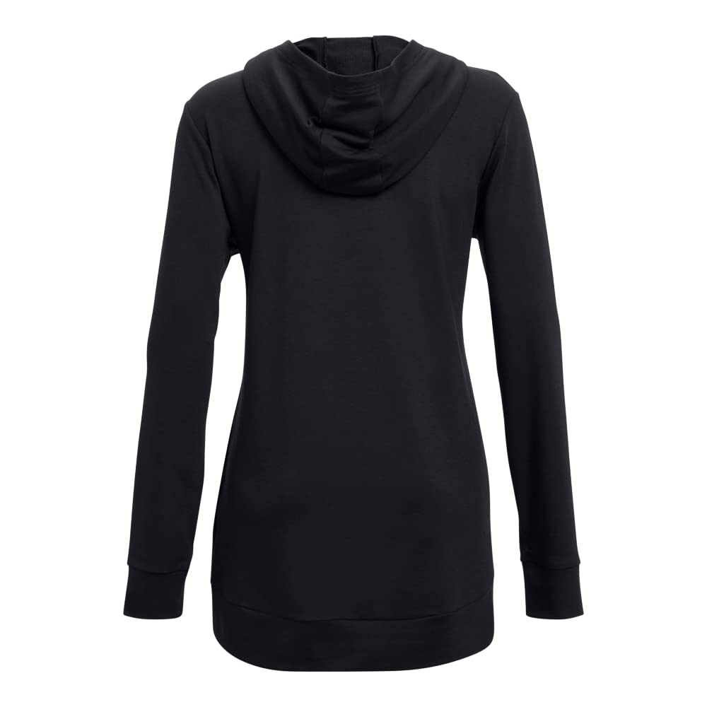 Under Armour Women's Rival Terry Funnel Long Sleeve Tunic - Soft Workout & Lounge Top for Yoga, Running & Casual Wear