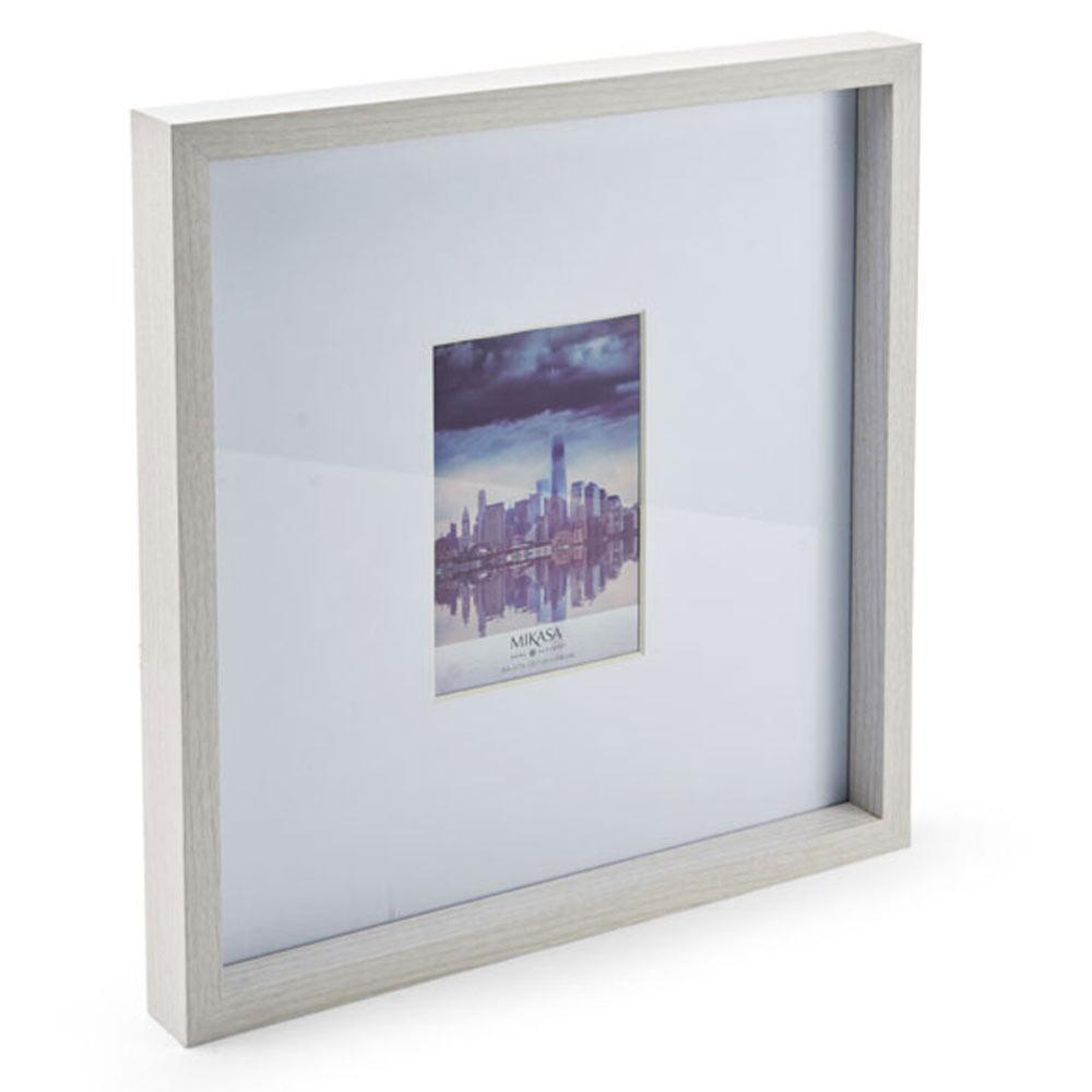 15x15 Inch White Square Picture Frame - 5x7 Matted Display for Art & Photos | Perfect for Wall Decor, Home Gallery, and Office Display