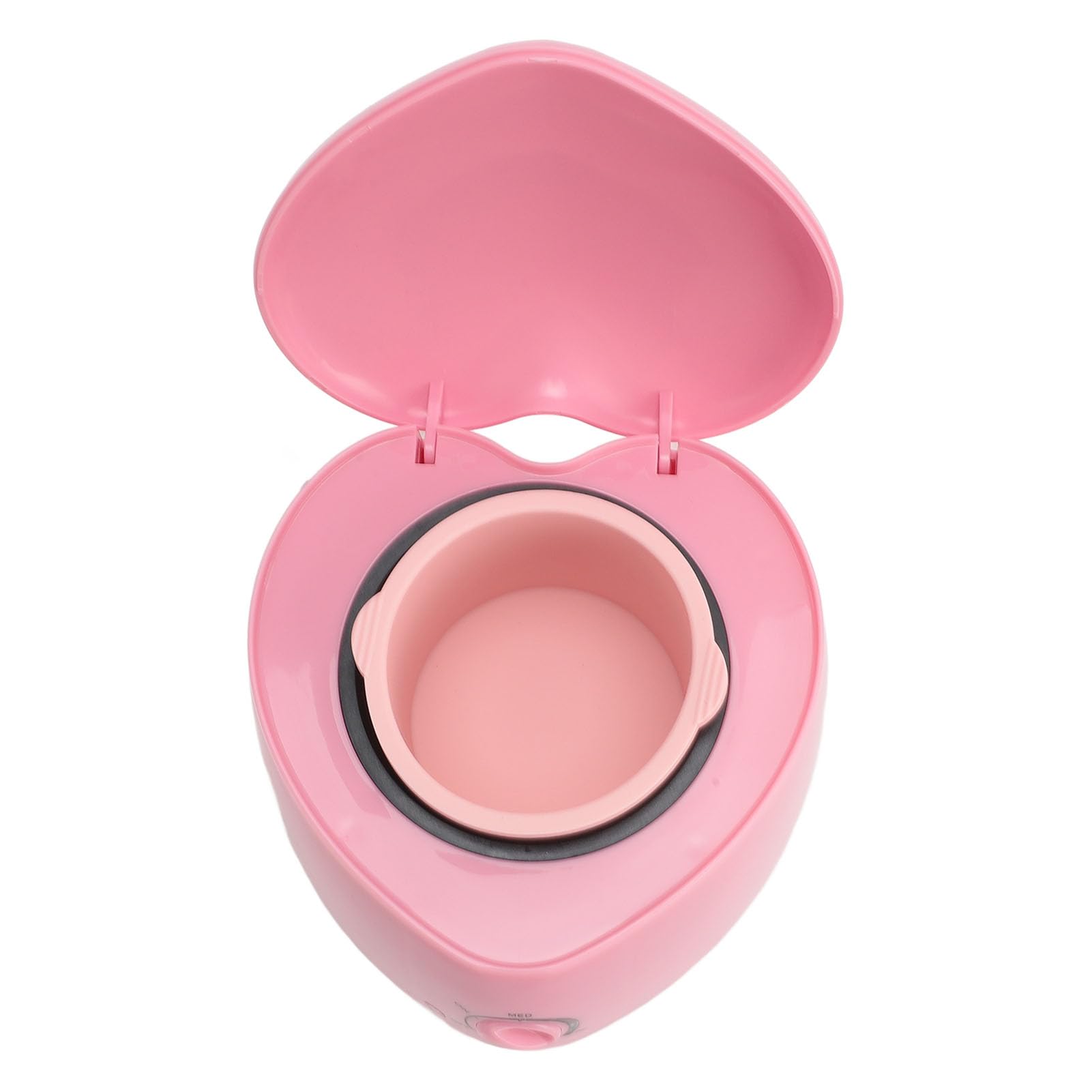 Mini Wax Warmer for Hair Removal - Silicone Bowl with Quick Melting Waxing Pot Heater - Perfect for Home Use & Salon Waxing - Ideal for Legs, Arms, Bikini & Facial Hair Removal