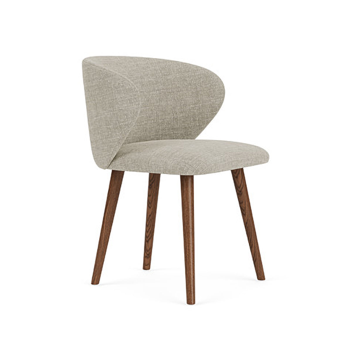 Ellie Fabric Dining Chair - Modern Upholstered Seat for Kitchen, Dining Room & Office - Comfortable & Stylish Home Furniture