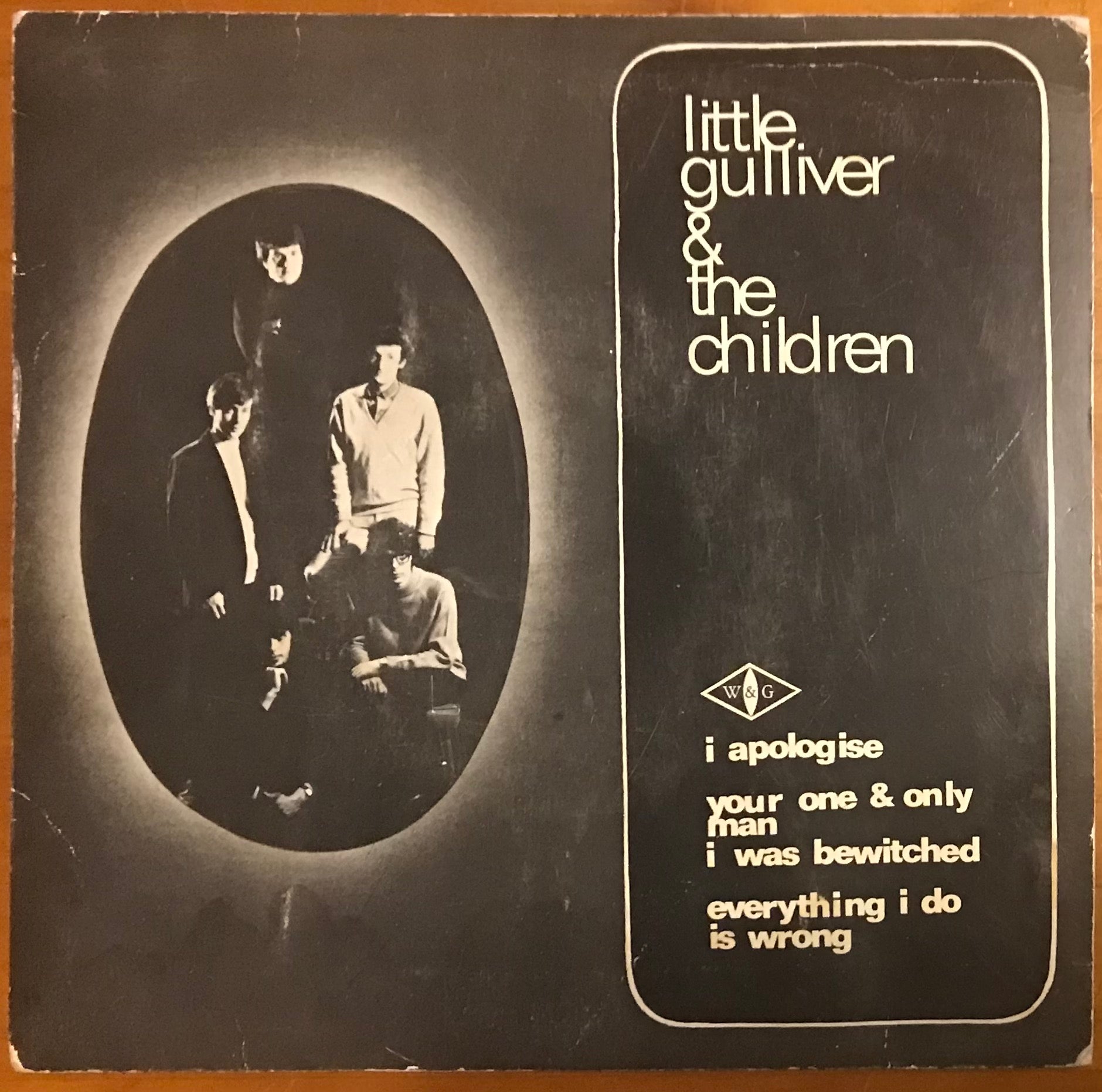 Little Gulliver & The Children Self-Titled 1966 Original Oz Vinyl 7EP - Rare Australian Garage Rock Record for Collectors & Music Enthusiasts - Perfect for Vintage Music Collections & Retro Listening Parties