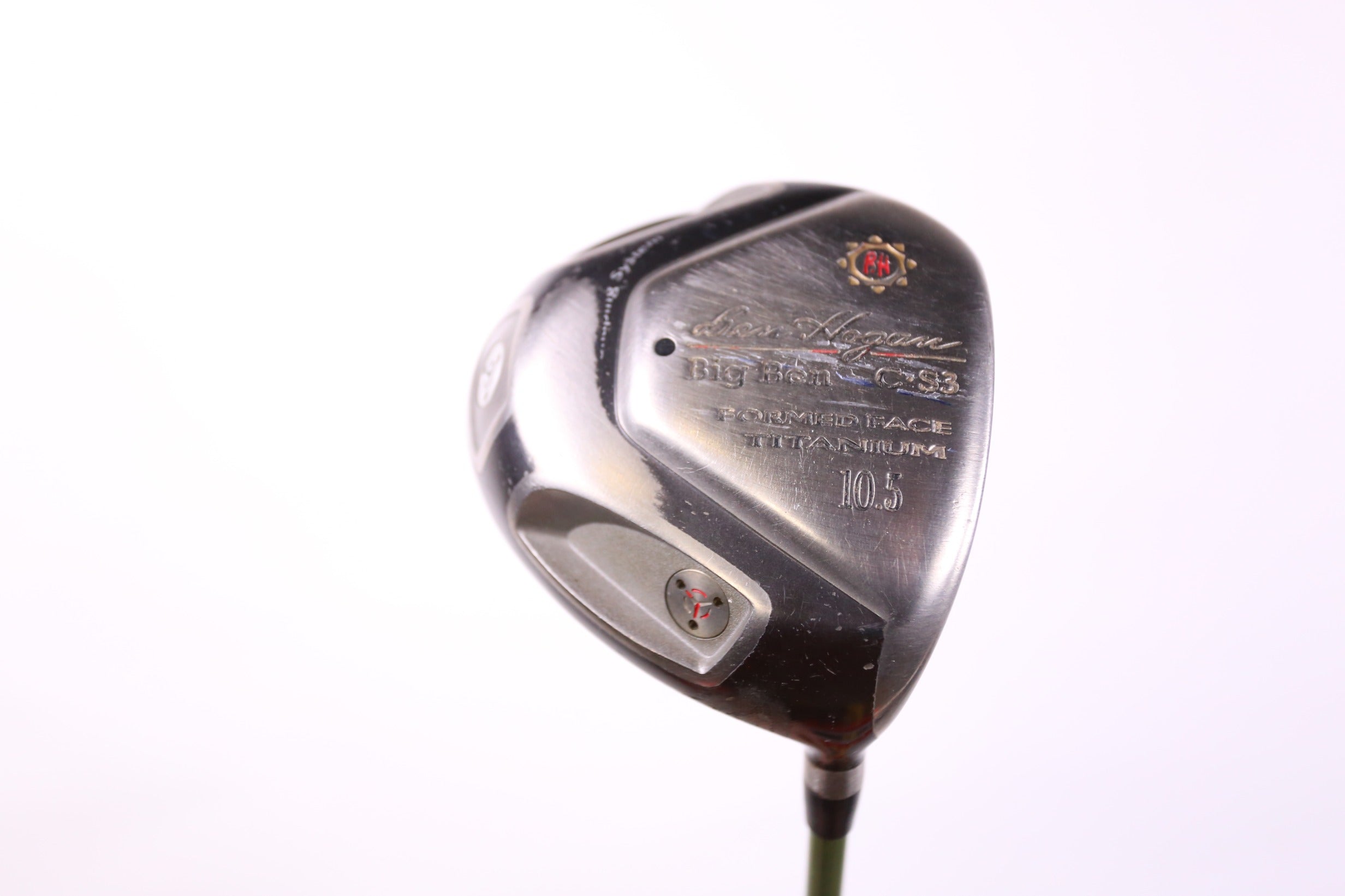 Used Ben Hogan BIG BEN CS3 Driver 10.5° Regular Flex Aldila NV Right Handed Golf Club - Perfect for Improving Your Swing on the Course