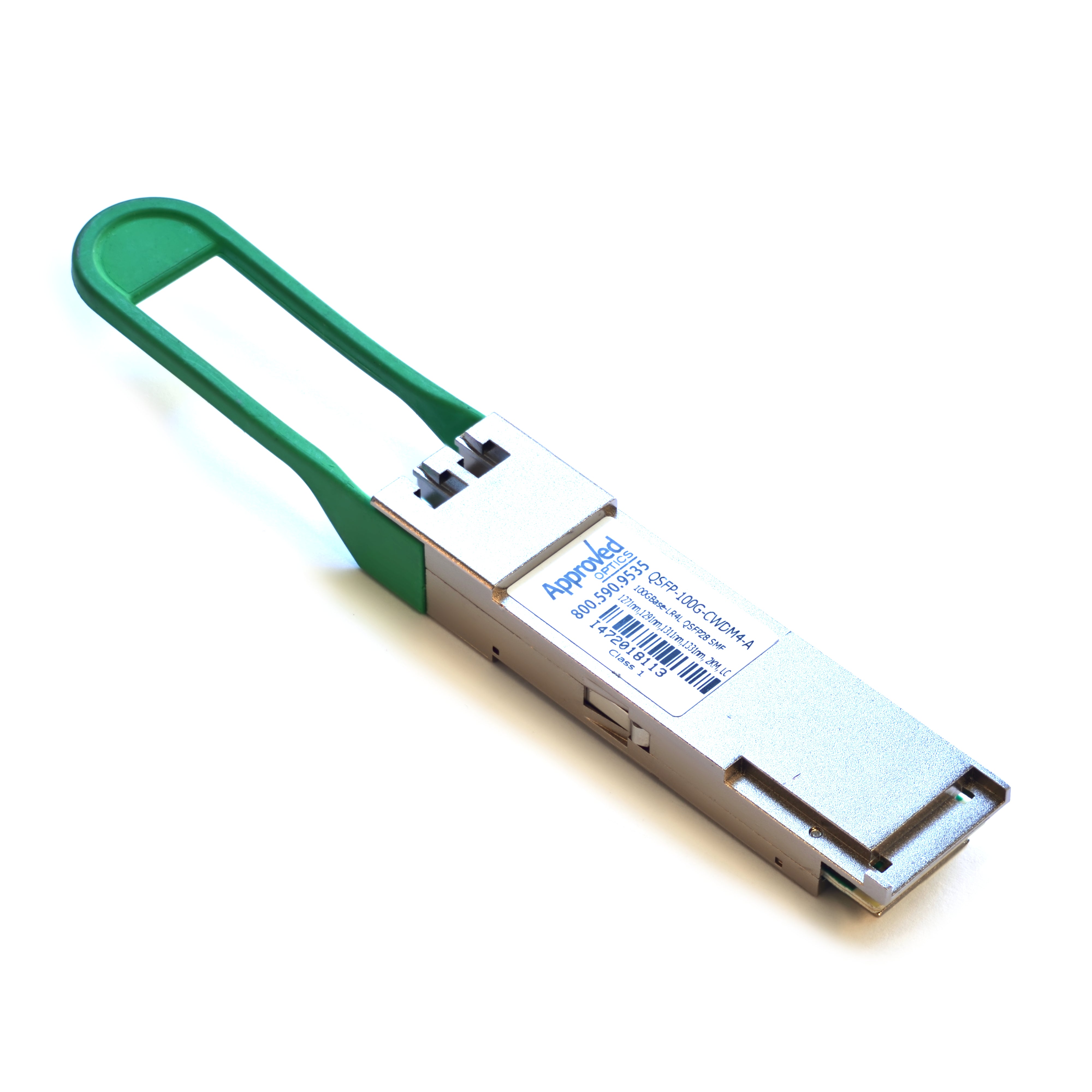 100G QSFP28 CWDM4 Optical Transceiver Module - 100GBASE-LR4 QSFP+ Compatible for Cisco, Juniper, Arista - High-Speed Data Center & Cloud Networking Solution