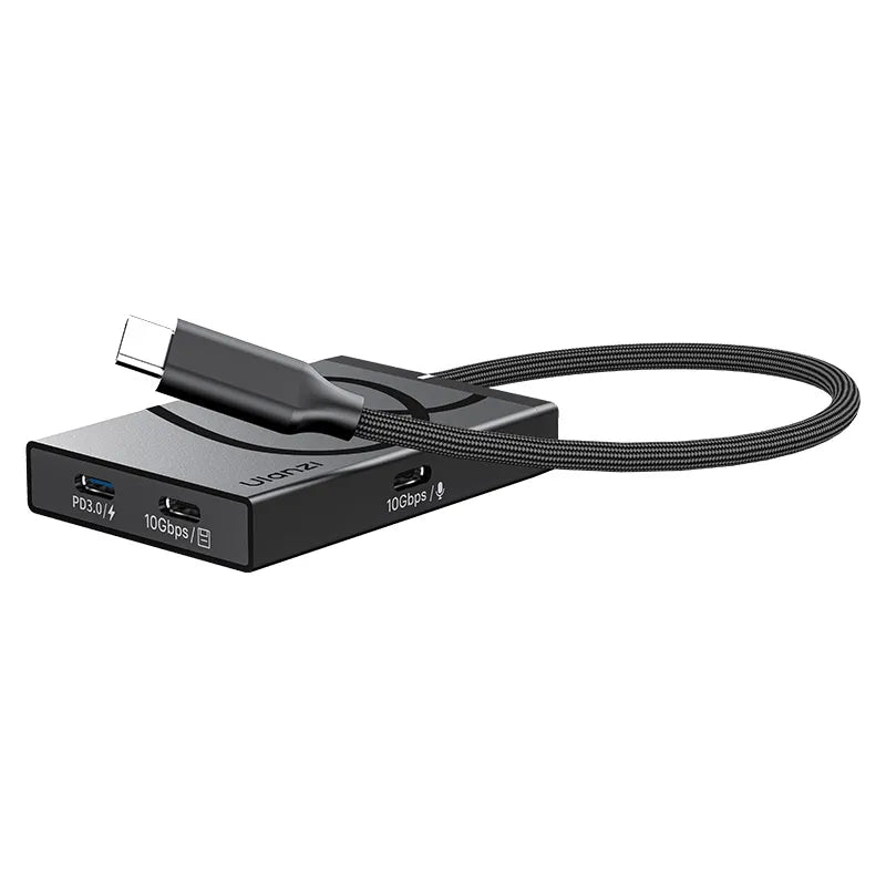 Ulanzi H1 4-in-1 USB C Hub with HDMI, USB 3.0, SD/TF Card Reader - Perfect for MacBook Pro, iPad Pro & Laptop Connectivity