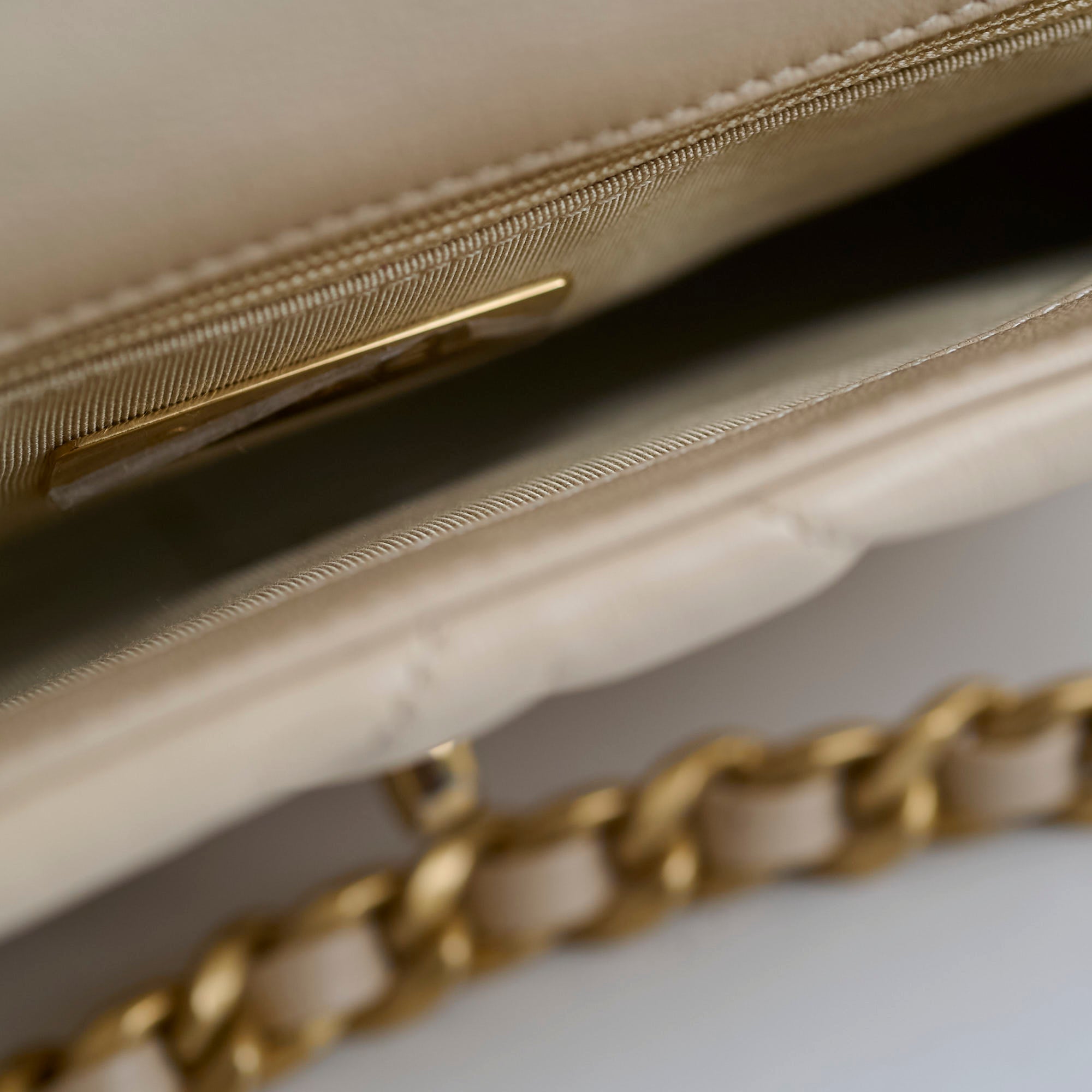 Chanel 19 Small Beige 30 Series Handbag - Luxury Designer Crossbody Bag for Women | Perfect for Date Night, Office & Special Occasions