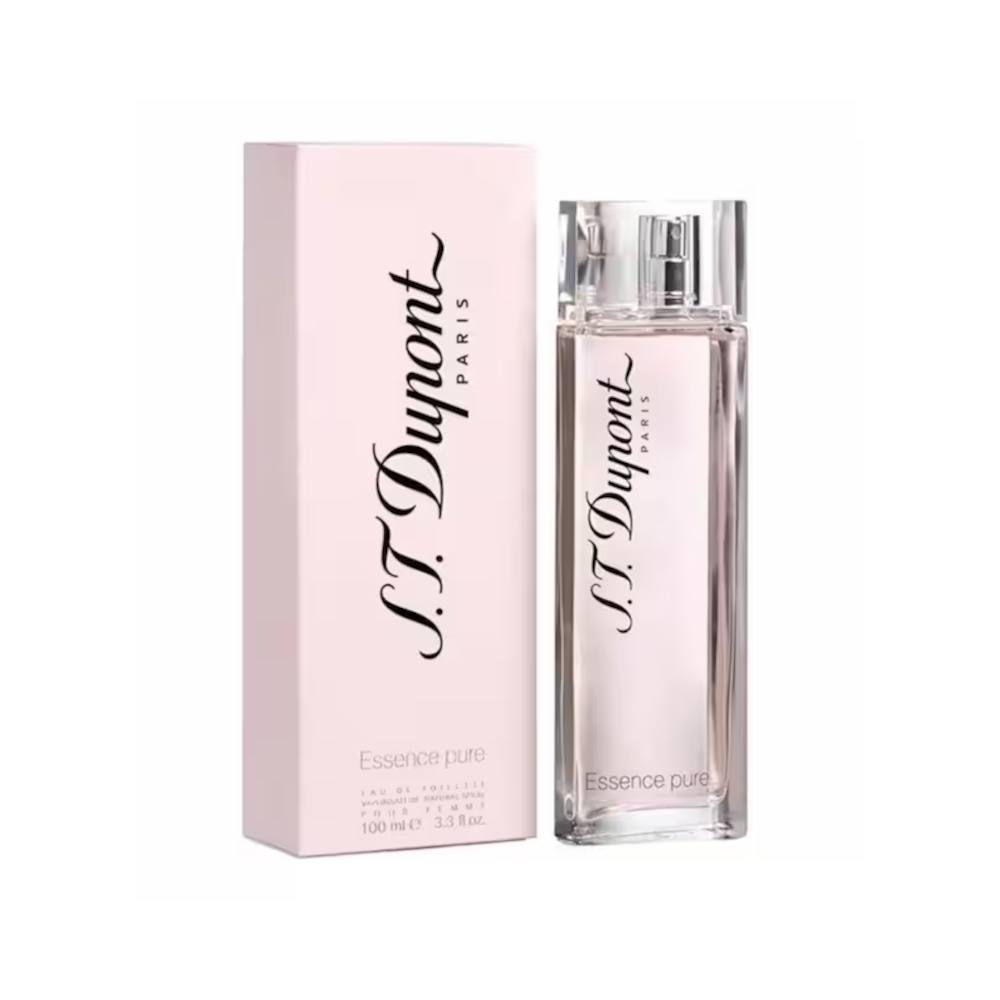 ST Dupont Essence Pure Pour Femme Eau de Toilette 100ml - Floral Perfume for Women, Long-Lasting Fragrance, Day & Night Wear, Gift for Her