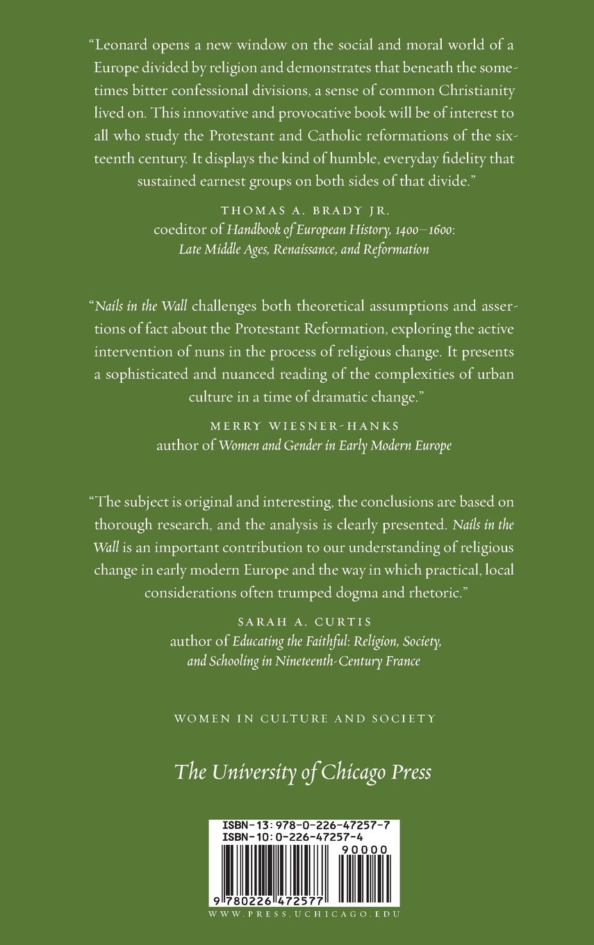 Catholic Nuns in Reformation Germany: Women in Culture and Society - Historical Religious Studies Book for Academic Research & Christian History Enthusiasts
