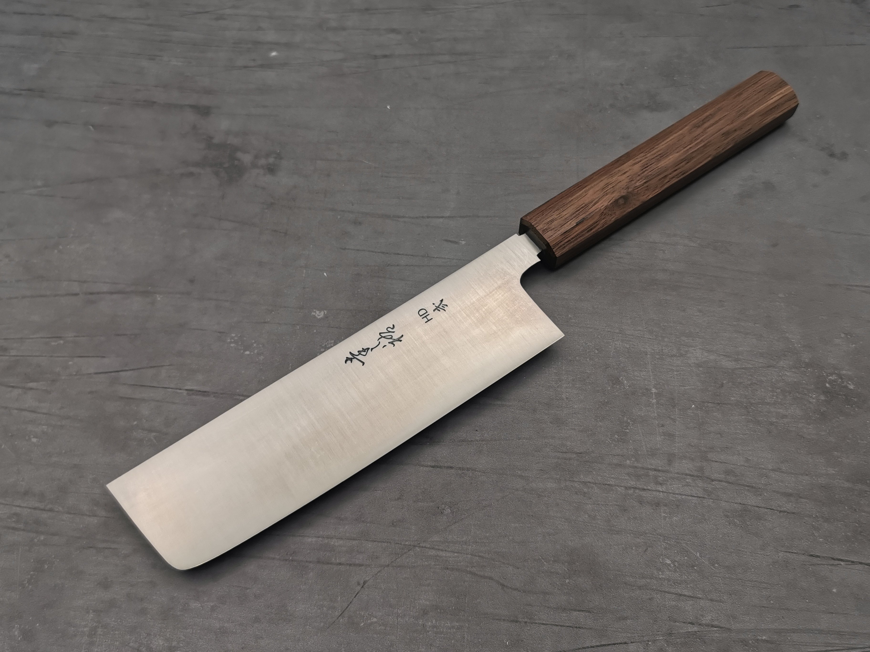 Konosuke HD2 Japanese Nakiri Knife - High Carbon Steel Vegetable Knife for Professional Chefs & Home Cooking, Perfect for Slicing, Dicing & Chopping Vegetables