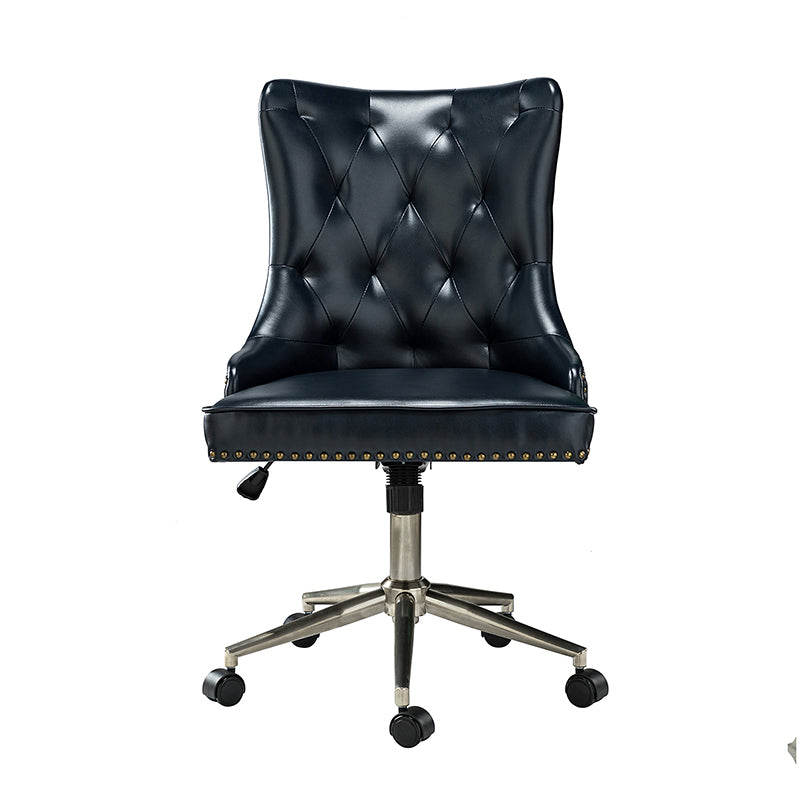 Euander Vegan Leather Office Chair - Ergonomic Desk Chair for Home & Work - Comfortable & Durable for Long Hours Sitting