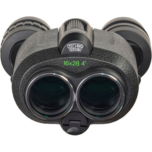 Fujinon 16x28 Techno Stabi Waterproof Image Stabilized Binoculars - High Power Zoom for Bird Watching, Hunting & Outdoor Adventures