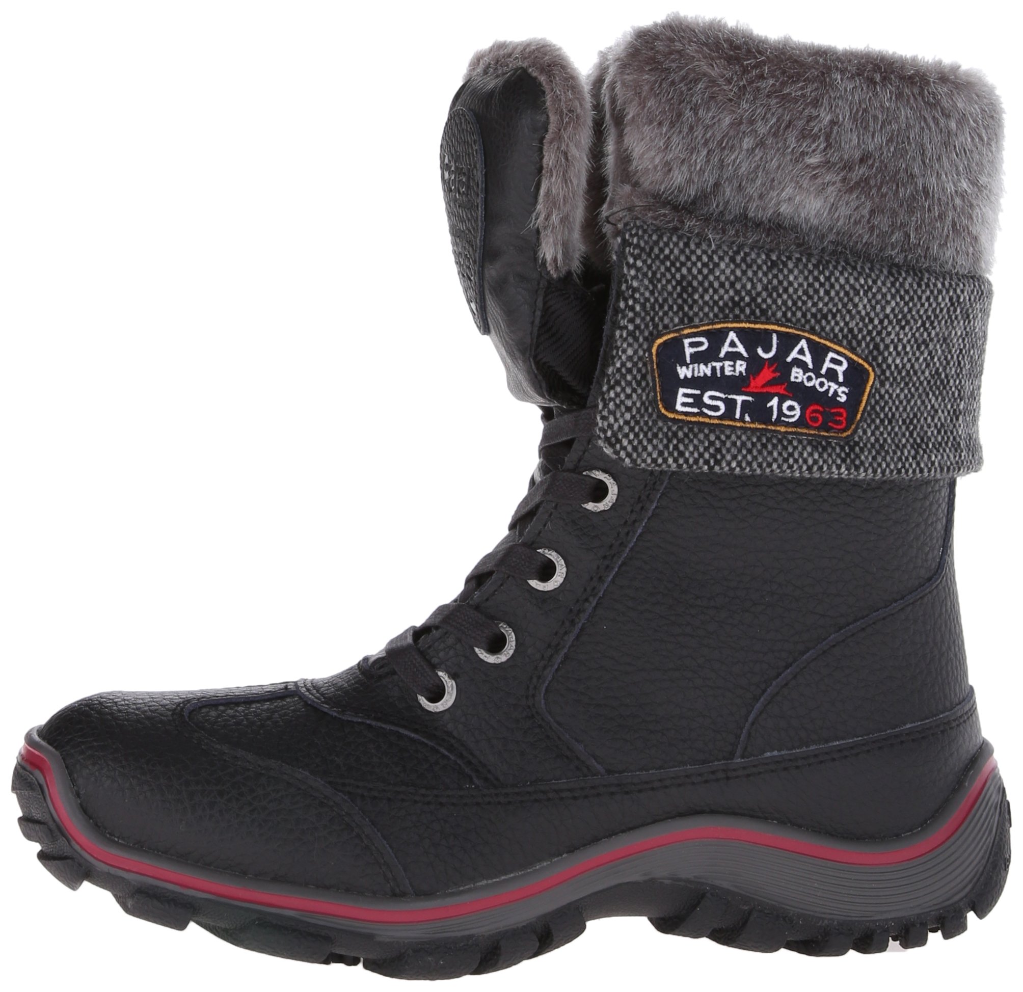 Pajar Women's Alice Boot - Waterproof Winter Snow Boots with Fur Lining, Slip-Resistant Sole for Cold Weather & Outdoor Activities