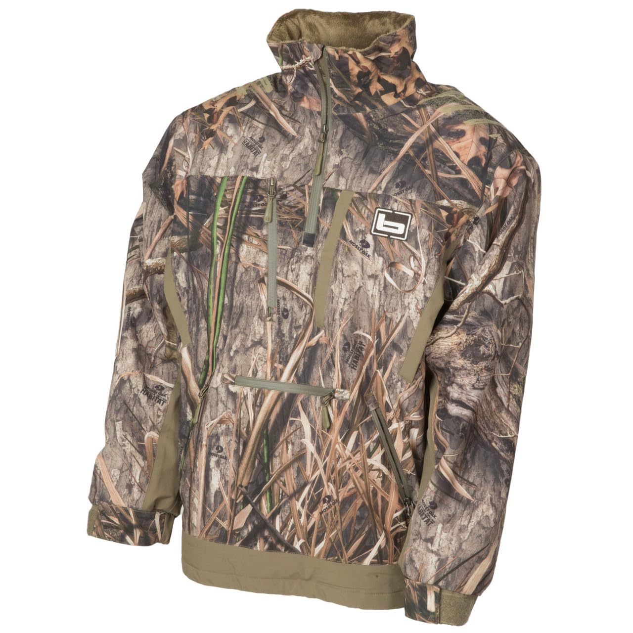 Banded Gear Men's Stretch Insulated 1/4 Zip Pullover Fleece Jacket - Warm Winter Layering for Outdoor Activities & Casual Wear