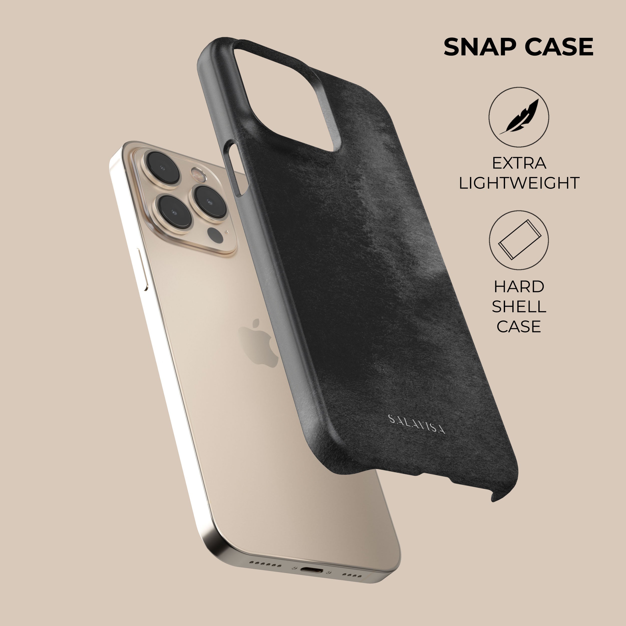 Elegant Black Princess Phone Case for iPhone & Samsung - Durable Protective Cover with Stylish Design - Perfect for Daily Use, Parties & Gifts