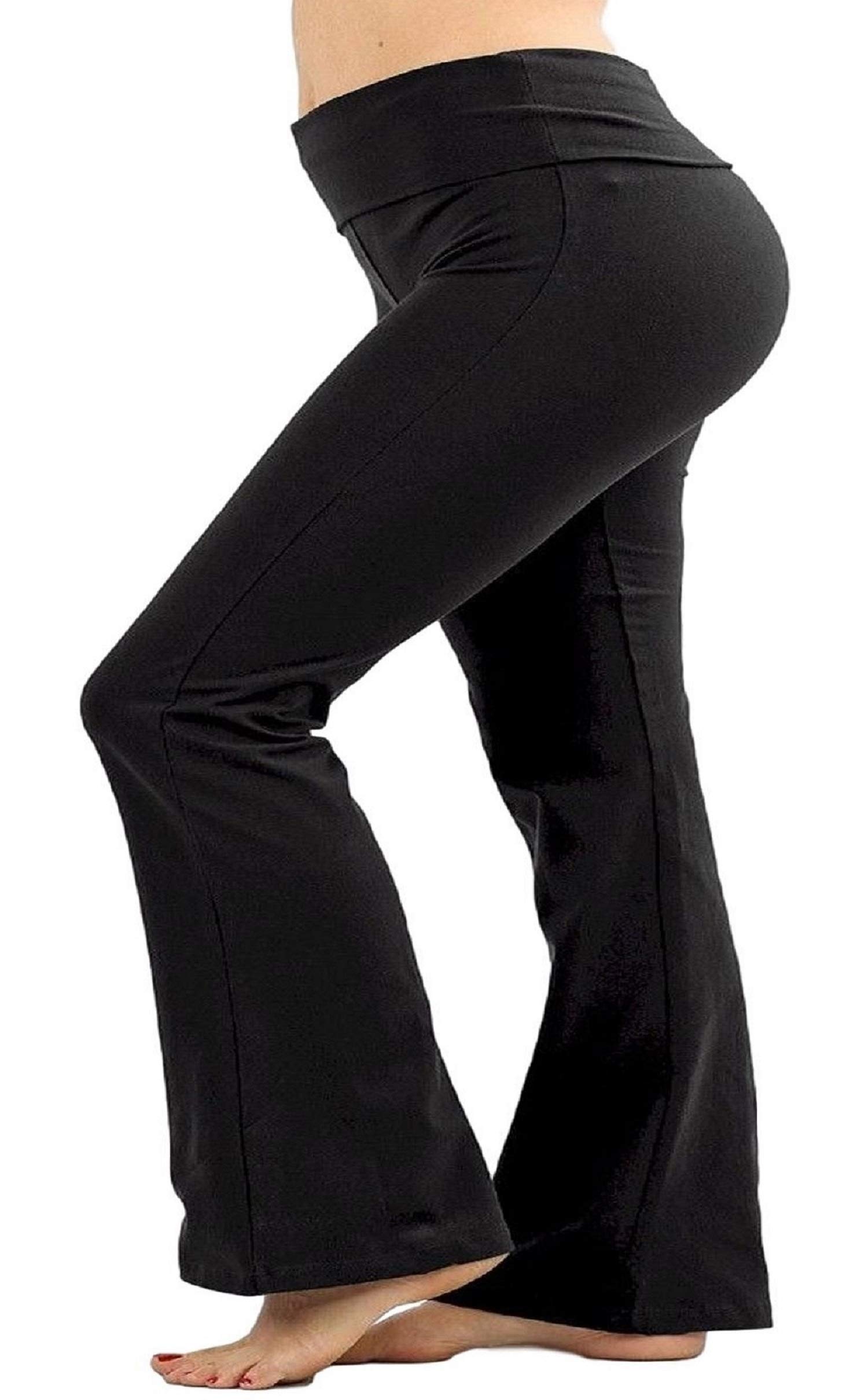 EZGD Women's Palazzo Pants - Flowy Wide Leg Lounge Pants for Yoga, Travel & Casual Wear - Comfortable Stretchy High Waist Trousers for Summer & Beach
