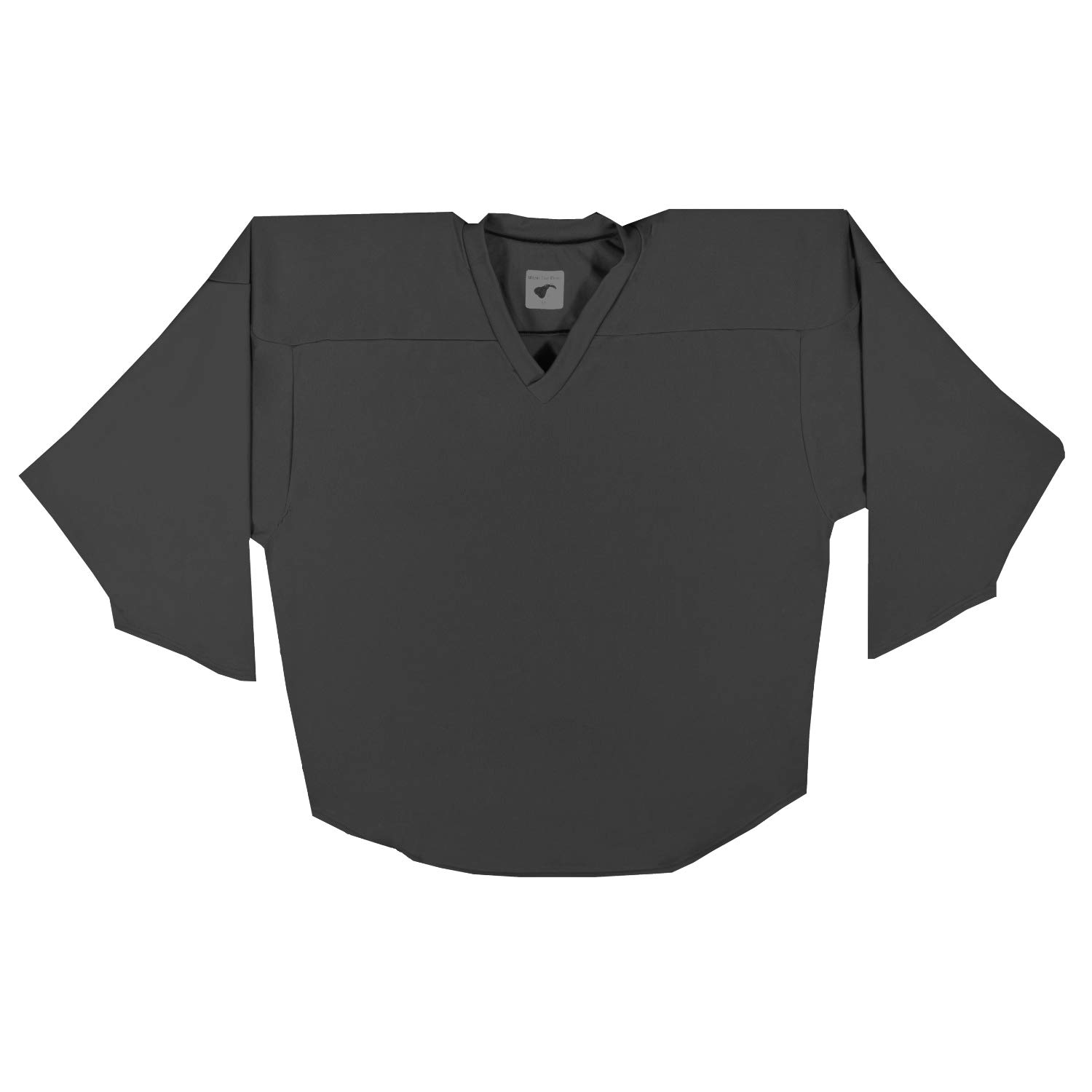 PEARSOX 100 Denier Polyester Hockey Jersey - Black - Durable & Breathable for Sports & Team Uniforms