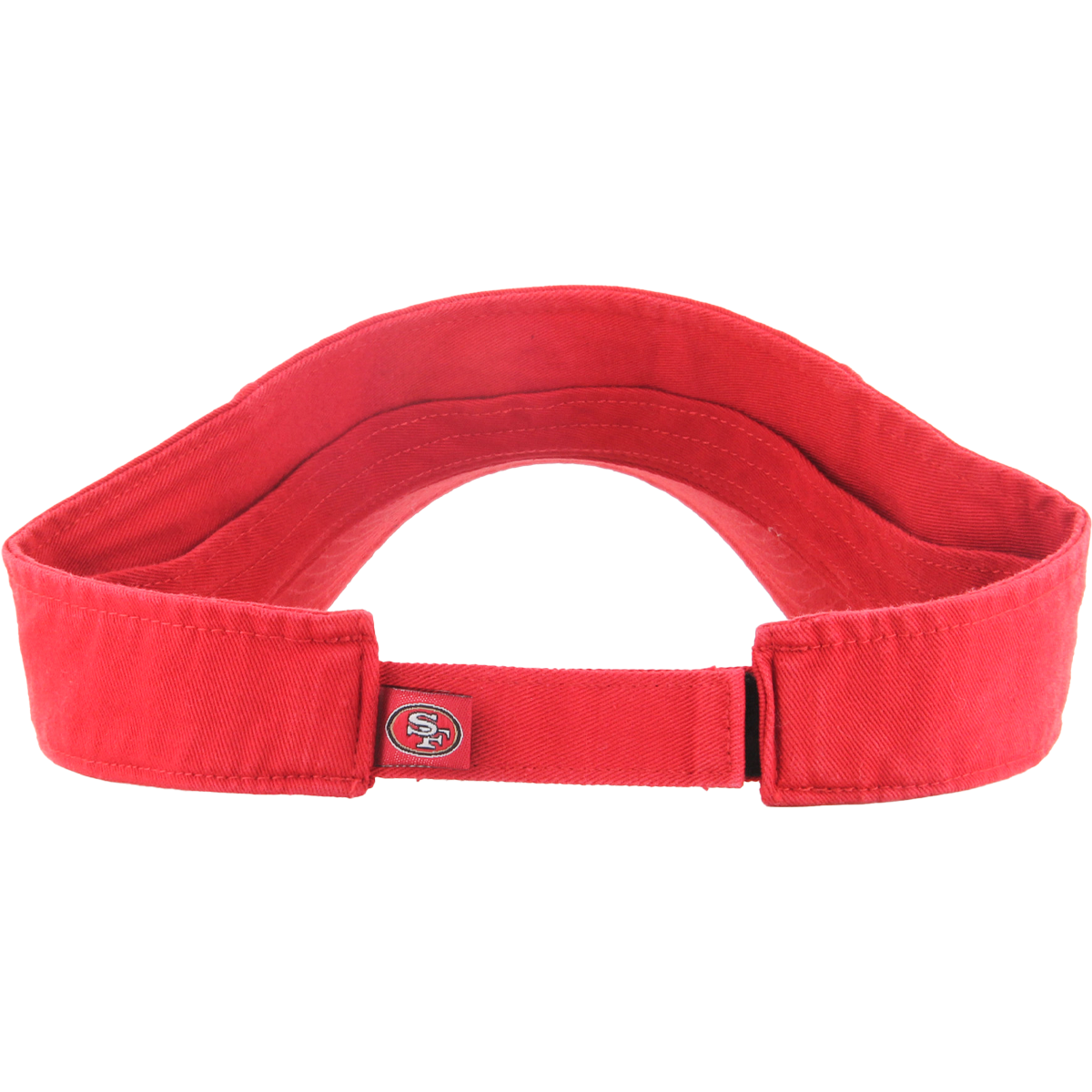 San Francisco 49ers 47 Brand Clean Up Adjustable Visor Cap - Perfect for Game Day, Outdoor Sports & Casual Wear