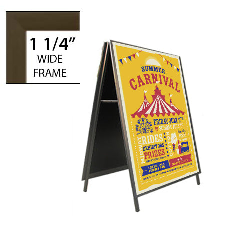 36x60 A-Frame Sign Holder with 1 1/4