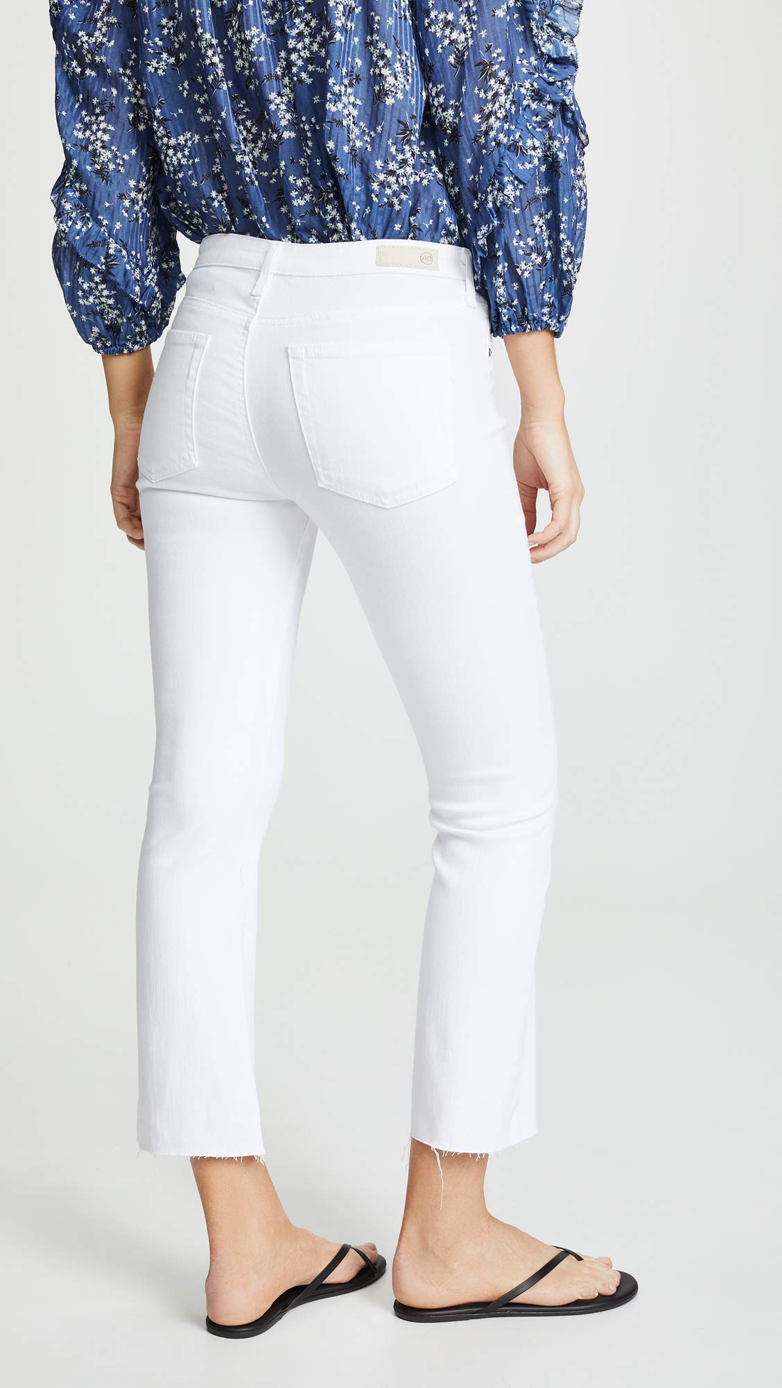 AG Adriano Goldschmied Women's Jodi Crop Jeans - High Waist Skinny Denim Pants for Casual Wear & Everyday Outfits