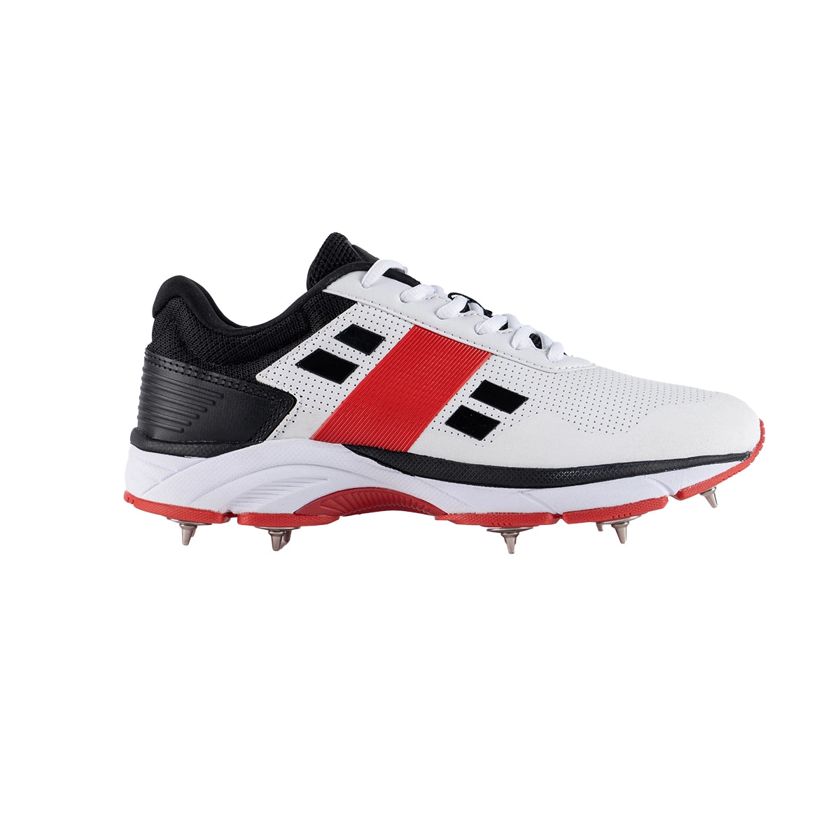 Gray Nicolls Velocity 4.0 Junior Cricket Spike Shoes - Lightweight & Durable for Junior Players - Perfect for Matches & Practice Sessions