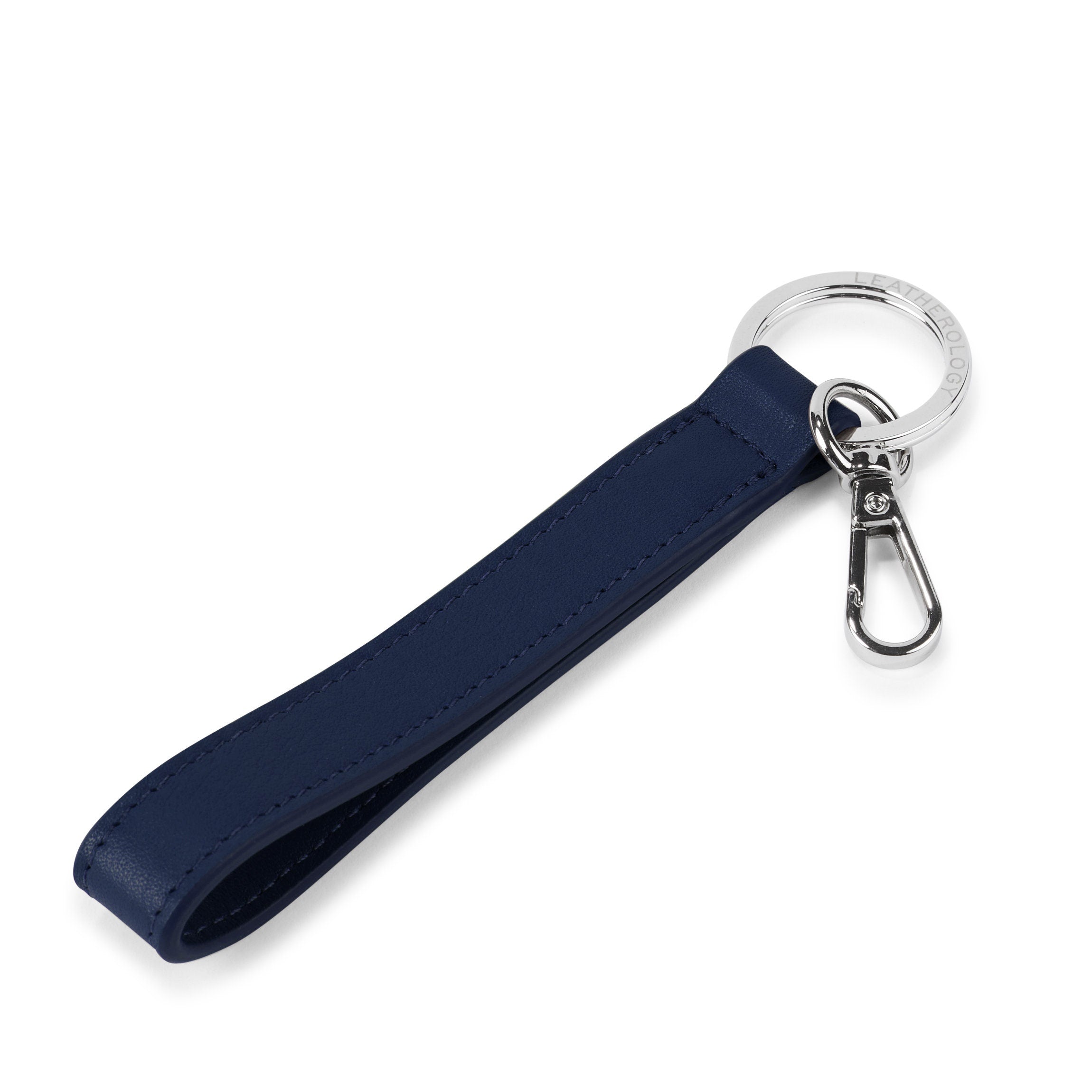 Navy Blue Loop Keychain - Durable & Stylish Carabiner Key Ring for Keys, Lanyards, and Outdoor Gear - Perfect for Hiking, Camping, and Everyday Use