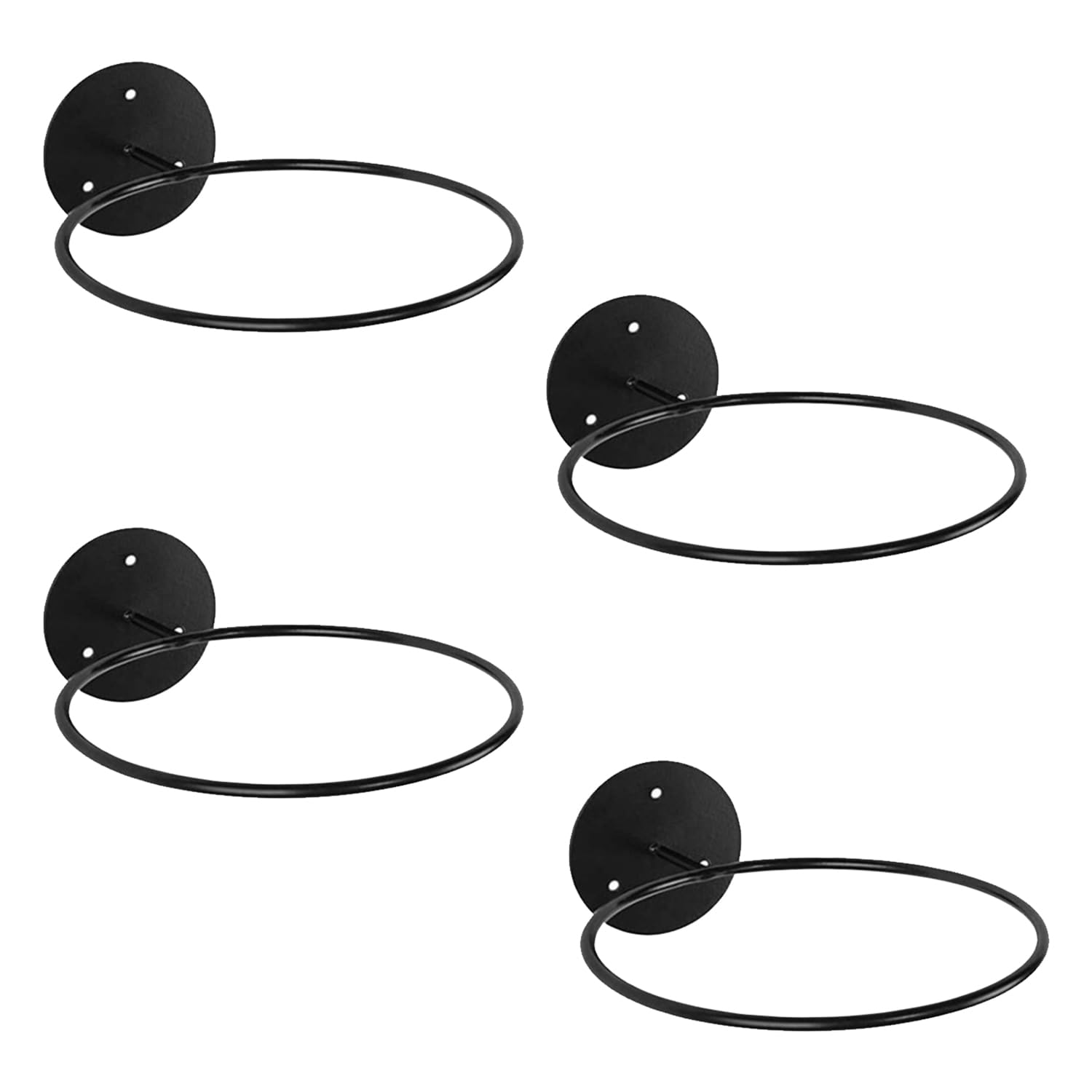 Universal Metal Basketball Wall Mount - Storage for Basketball, Soccer, Volleyball & Fitness Balls - Perfect for Home & Gym Use