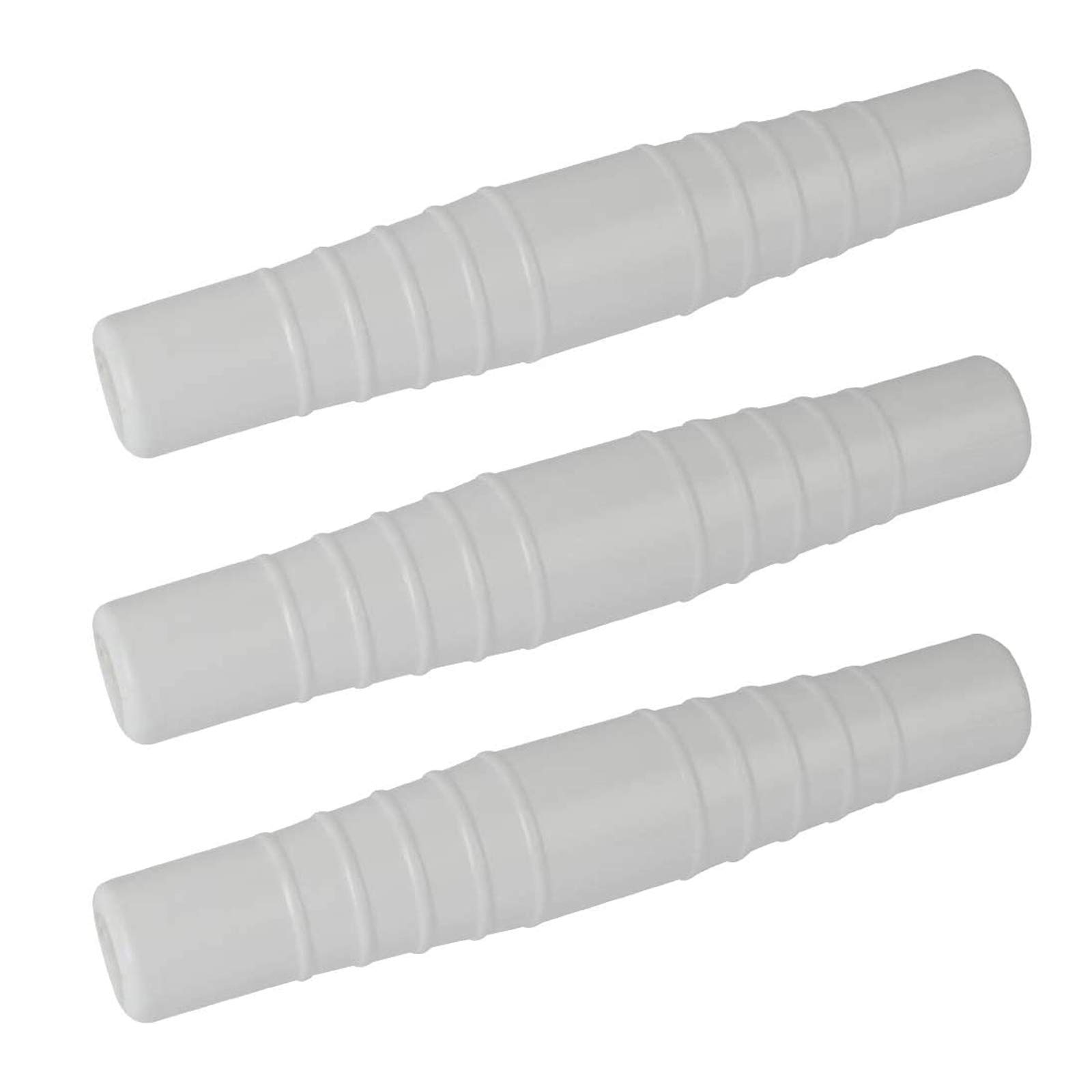 Gekufa Pool Hose Connector Coupling - 3-Pack for 1-1/4 & 1-1/2 Inch Swimming Pool Vacuums, Cleaners & Filter Pump Hoses - Ideal for In-Ground & Above Ground Pools