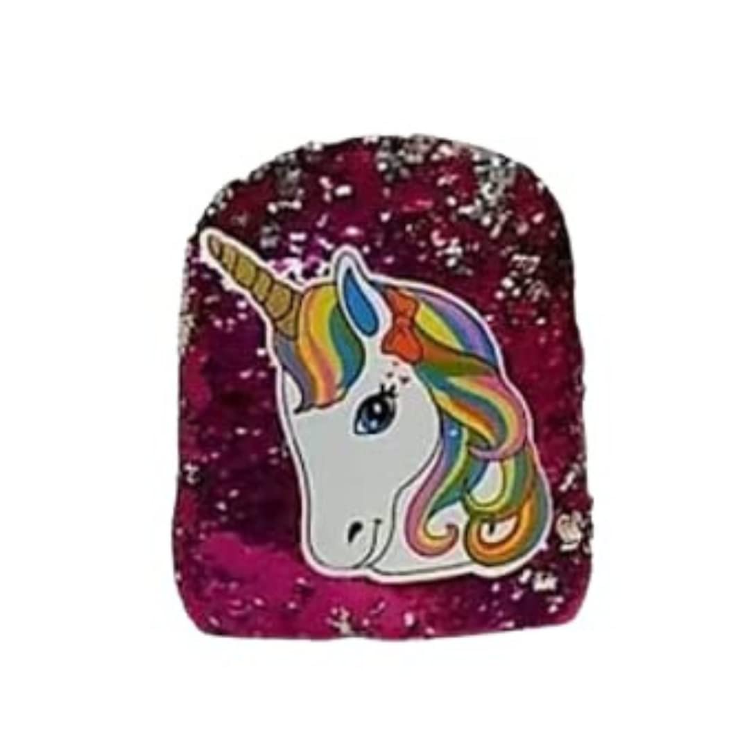 RockJon - Sparkly Unicorn Sequin Backpack for Kids, Girls & Women | Trendy School Bag & Fashion Accessory for Daily Use, Travel & Parties