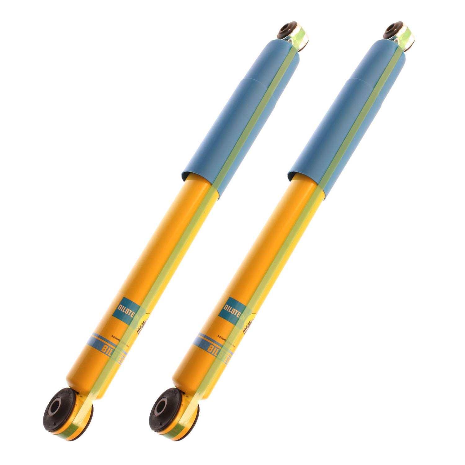 Bilstein B6 Rear Shock Absorbers Set of 2 - Compatible with GMC Sierra 2500 & Chevrolet Silverado 2500 - Heavy Duty Performance for Off-Road, Towing & Daily Driving