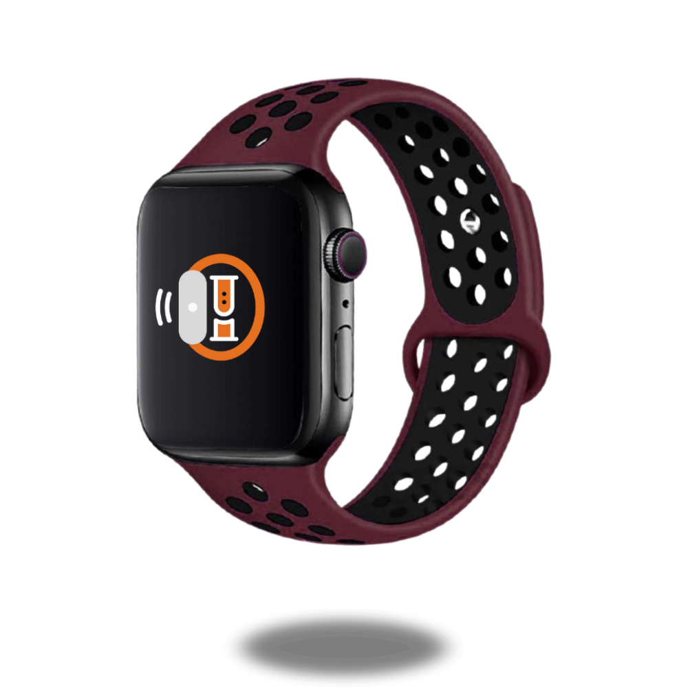 Premium Silicone Sport Bands for Nike Smartwatches - Durable, Comfortable & Sweatproof Fitness Tracker Bands for Running, Workouts & Active Lifestyle