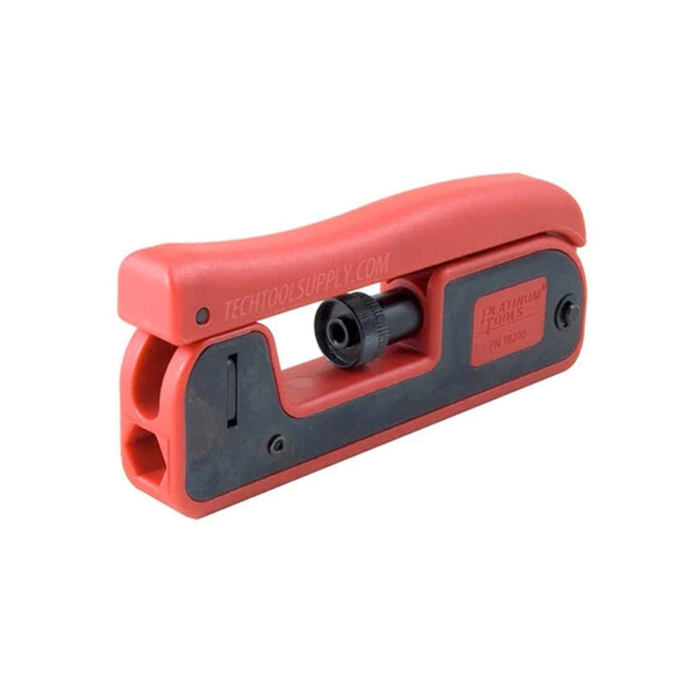 Platinum Tools 16220C SealSmart II Compression Crimp Tool for RJ45 & RJ11 Connectors - Ideal for Network Cable Installation & Repair