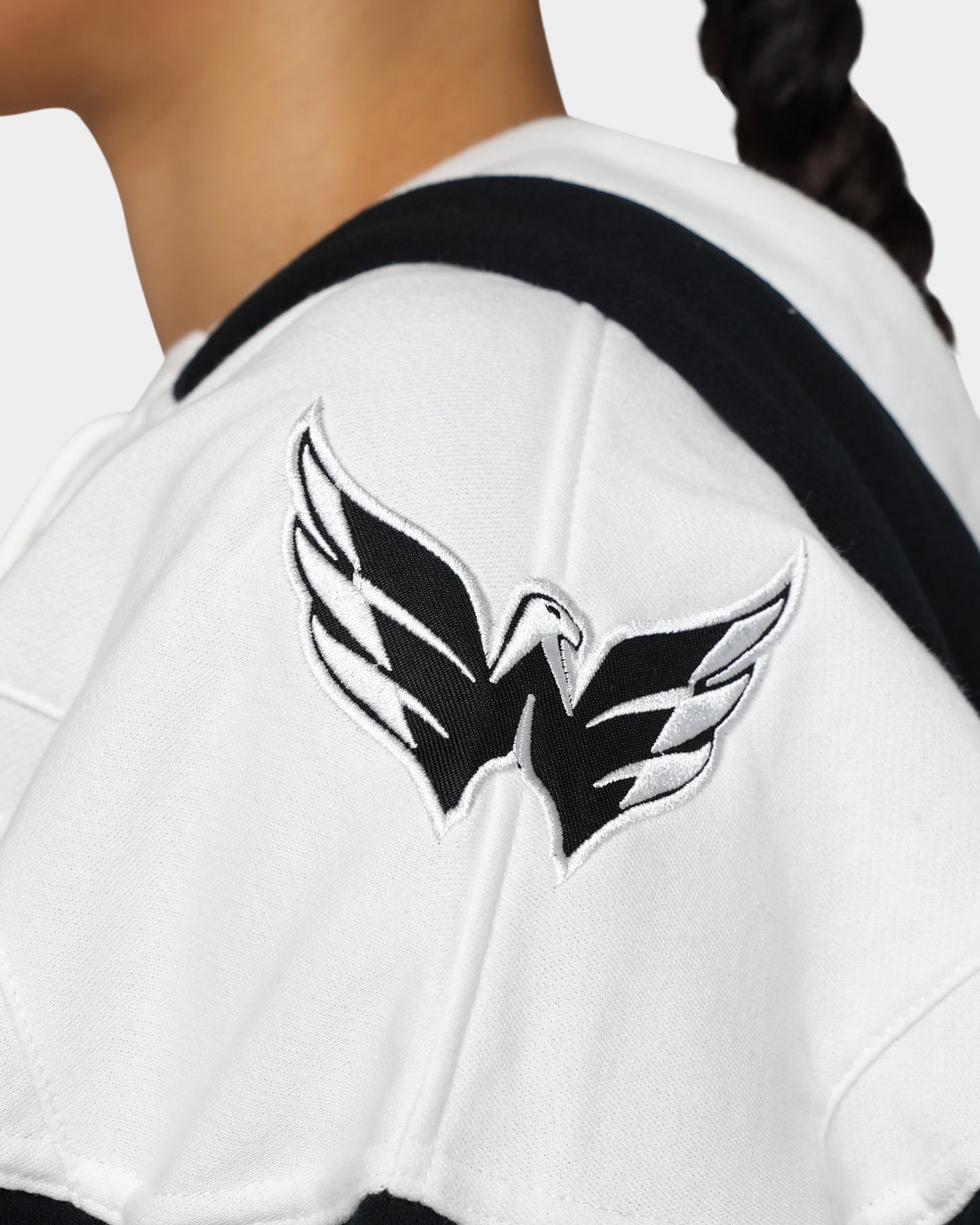 Washington Capitals Superior Lacer Hoodie by 47 Brand - Jet Black - Perfect for Game Day, Casual Wear & Sports Fan Apparel