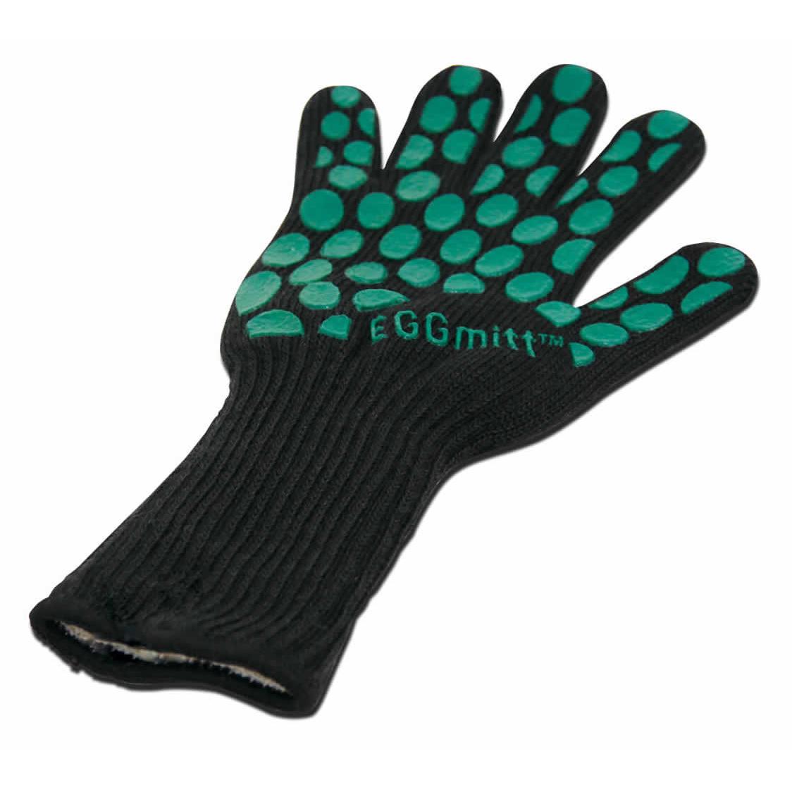 Big Green Egg Eggmitt BBQ Glove 117090 - Heat Resistant Grilling Gloves for Smoking, Roasting & Outdoor Cooking - Perfect for BBQ, Camping & Backyard Grilling