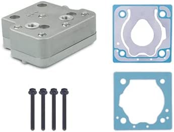 Air Brake Compressor Cylinder Head for Cummins & Mack Trucks - Wabco SS318 (Part# 9111539312) - Heavy Duty Replacement for Commercial Vehicles & Semi-Trucks