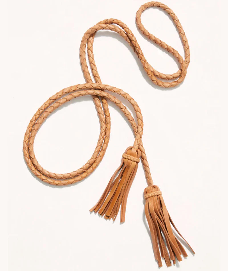 Stylish Fringe Soga Leather Belt for Women | Western Cowgirl Fashion Accessory | Perfect for Boho Outfits, Music Festivals & Country-Themed Parties