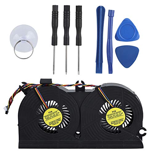 High-Performance 4-Pin PC CPU Cooling Fan with Dual Fans - Compatible with HP EliteOne 800 G1 & 705 G1 All-in-One Series - Easy Installation & Removal - Perfect for Office Workstations & Home Computer Upgrades