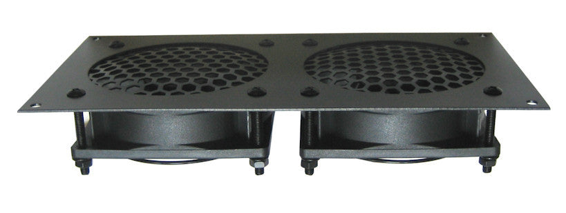 Coolerguys PRO Metal Series Dual 80mm Computer Cooling Fan Kit - High Performance PC Case Cooler for Gaming Rigs & Workstations (Model: CabCool802 M) - Perfect for Overclocking, VR Setups & Server Cooling