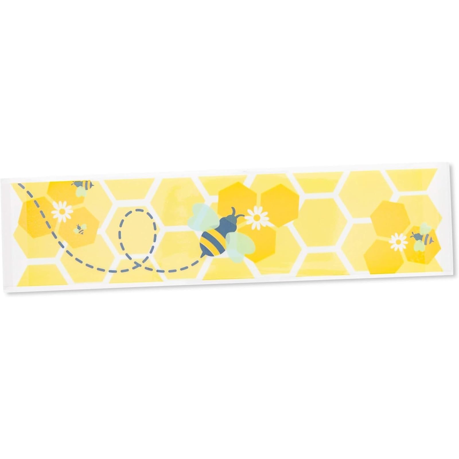 100 Pack Bumble Bee Water Bottle Labels - Bee Stickers for Kids Party, Baby Shower & Birthday Decor - 8.5 x 2 Inch Adhesive Wrappers - Perfect for Summer Picnics, School Events & Themed Celebrations