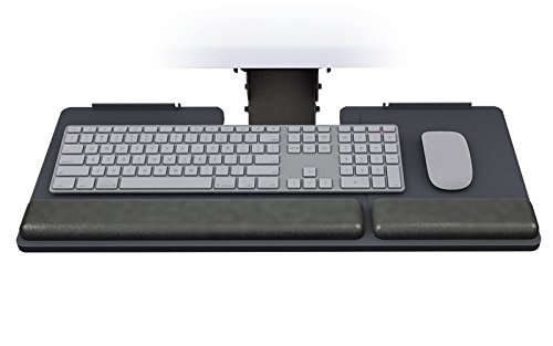 SOLUTION ALL-FIT Ultra Compact Arm & Keyboard Platform - Ergonomic Workspace Solution for Home Office & Gaming Setup