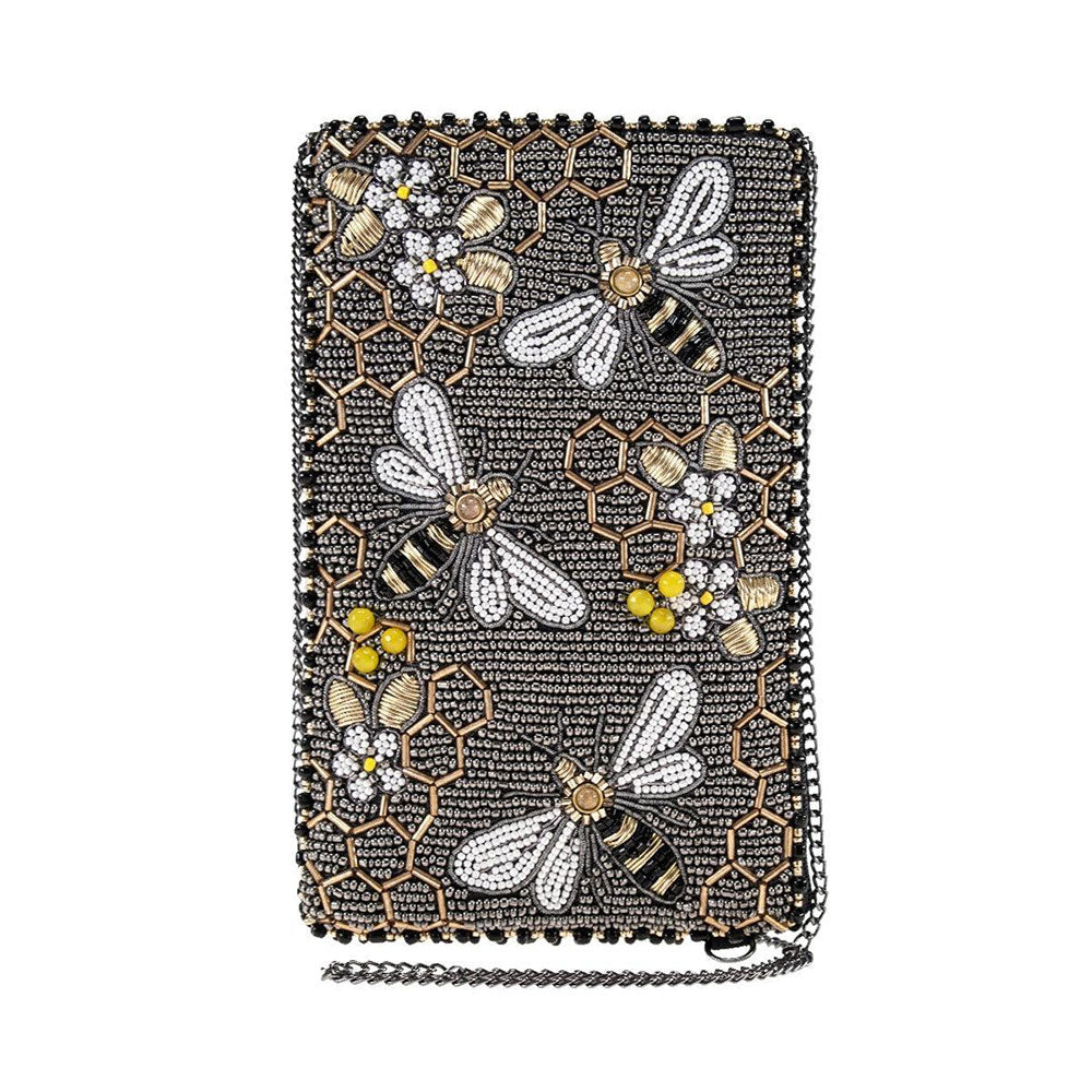 Bee Awesome Crossbody Phone Bag by Mary Frances - Stylish & Functional Phone Purse for Women, Perfect for Travel, Shopping & Everyday Use