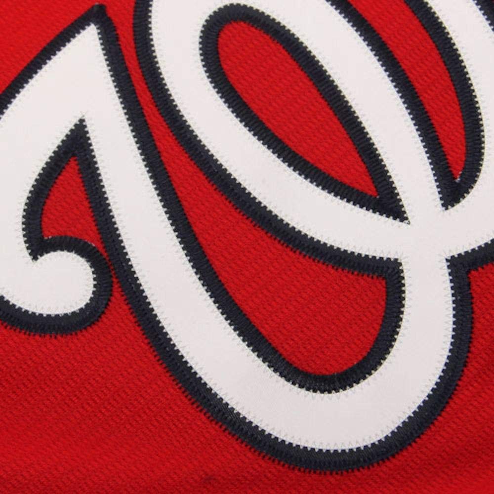 Majestic Athletic Washington Nationals Alternate Red Cool Base Jersey - XXL Size, Authentic MLB Baseball Jersey for Fans & Players - Perfect for Games, Tailgating & Collecting