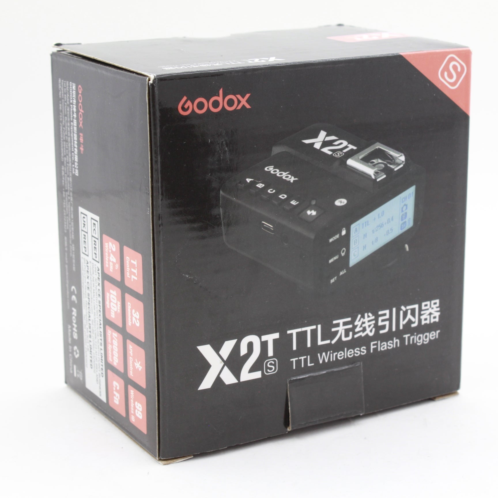 Godox X2 2.4GHz TTL Wireless Flash Trigger for Sony Cameras - Open Box Excellent Condition - Perfect for Studio Photography & On-Location Shoots