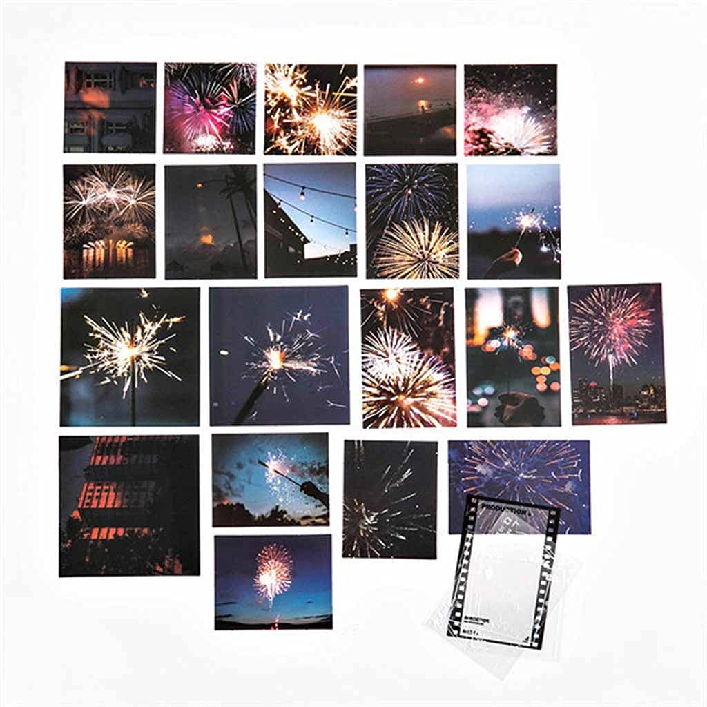 WSSBK 45Pcs Vintage Aesthetic Stickers - Decorative Film Series for Journaling, Scrapbooking, Diary & Stationery (Color A) | Perfect for Bullet Journals, Planners, Gift Wrapping & DIY Crafts