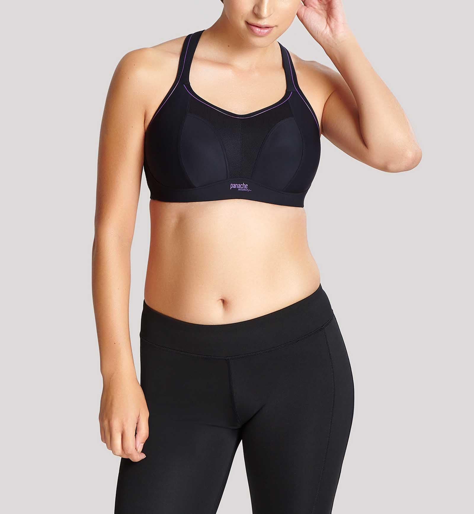 Panache Women's Non-Wired Sports Bra - High Impact Support, Breathable & Comfortable for Running, Yoga, Gym Workouts