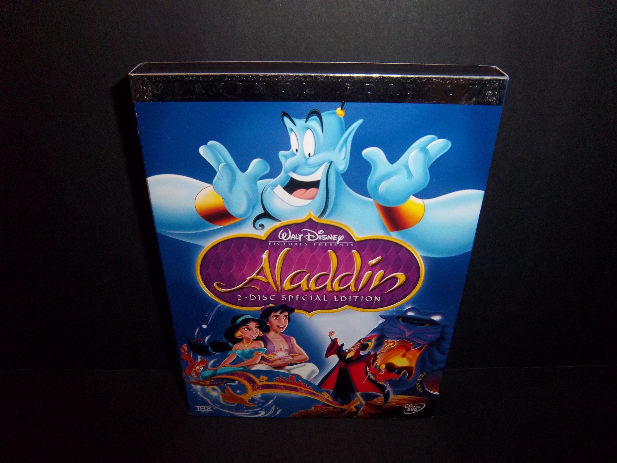 Aladdin 1994 (2004 2-Disc Platinum Edition DVD) - Like New Condition | Free US Shipping | Perfect for Disney Movie Collections & Family Movie Nights