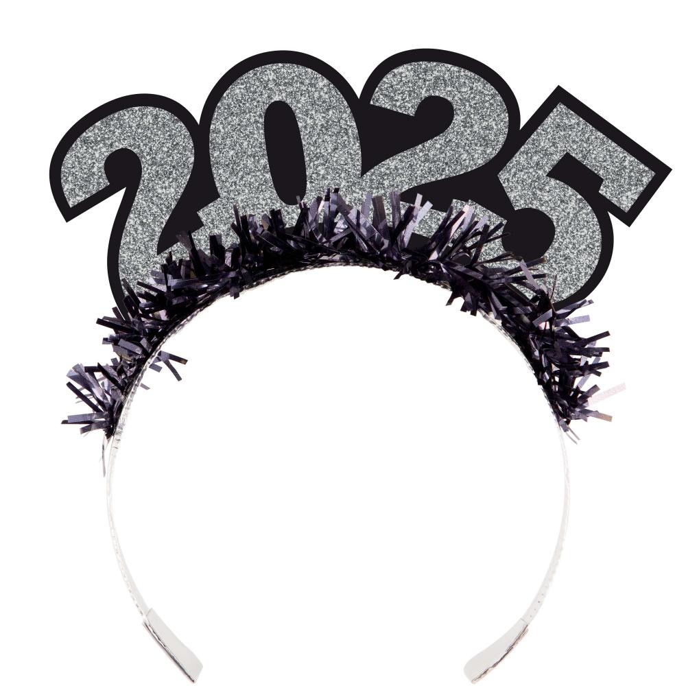 2025 Tiara Hair Clips - 6 Pack for Women & Girls, Elegant Rhinestone Hair Accessories for Parties, Weddings & Daily Wear