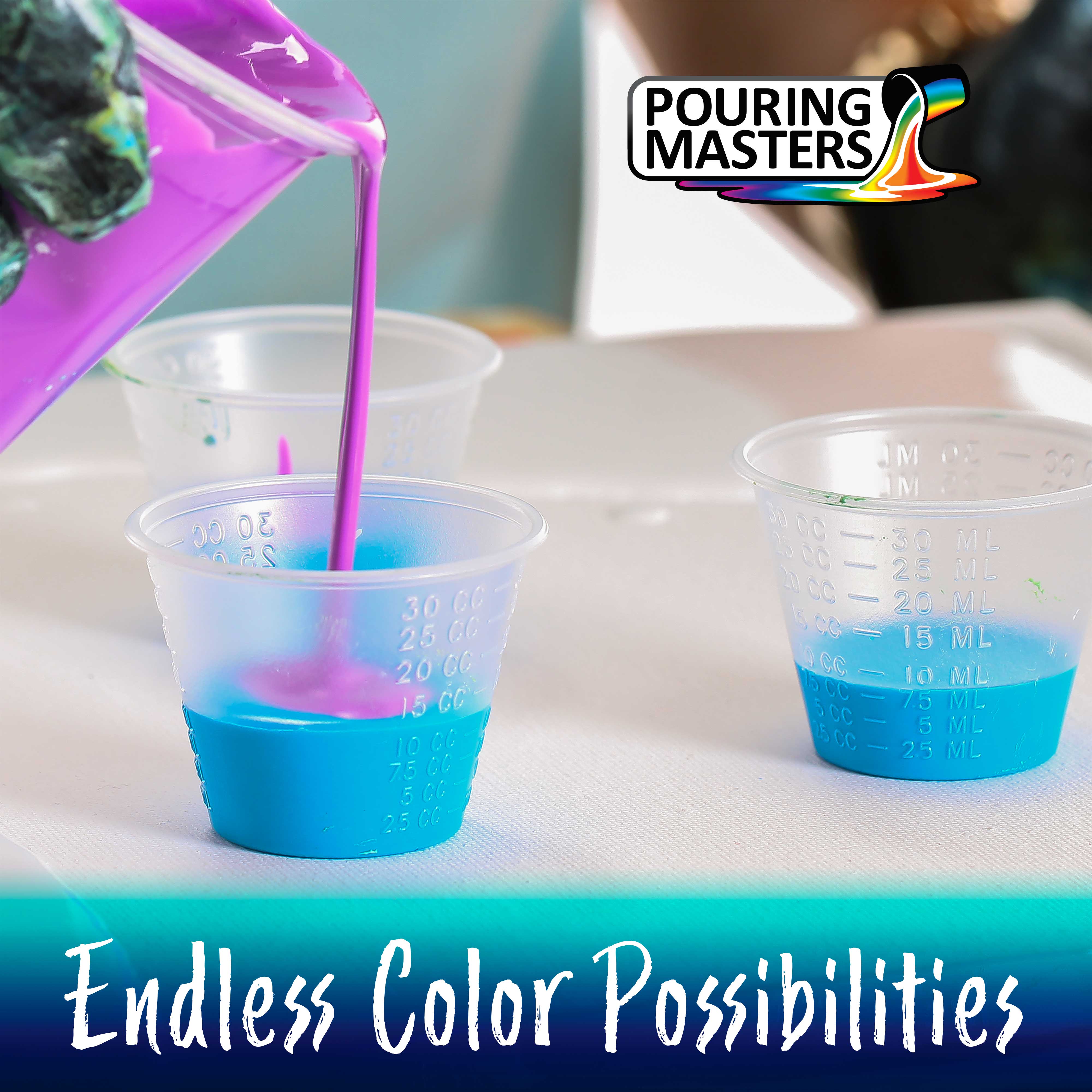 Sunflower Iridescent Acrylic Pouring Paint - Half Gallon Pre-Mixed Water-Based for Canvas Art, Fluid Painting & DIY Crafts - Perfect for Abstract Art, Home Decor & Creative Projects