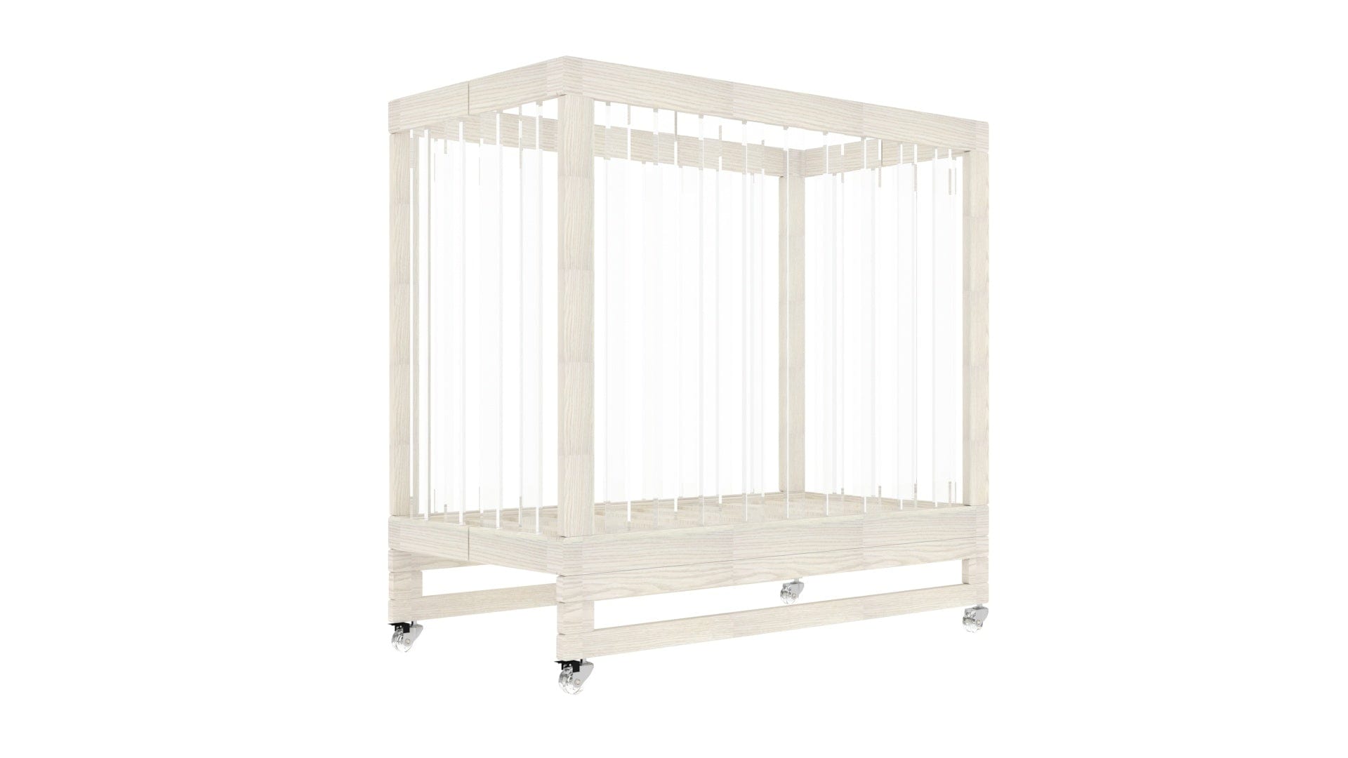 Melo Caress Mini Portable Crib - Lightweight Travel Baby Bed for Newborns & Infants | Perfect for Home, Travel, Camping & Grandparents' House