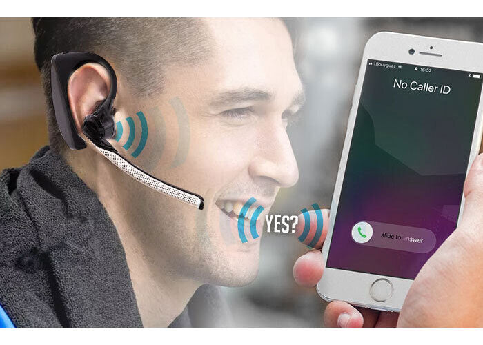 Elinz Bluetooth 5.0 Wireless Headphones with Noise Cancelling - Over Ear Headset for Workout, Travel & Office Use - Hands-Free Calling & HD Sound Quality