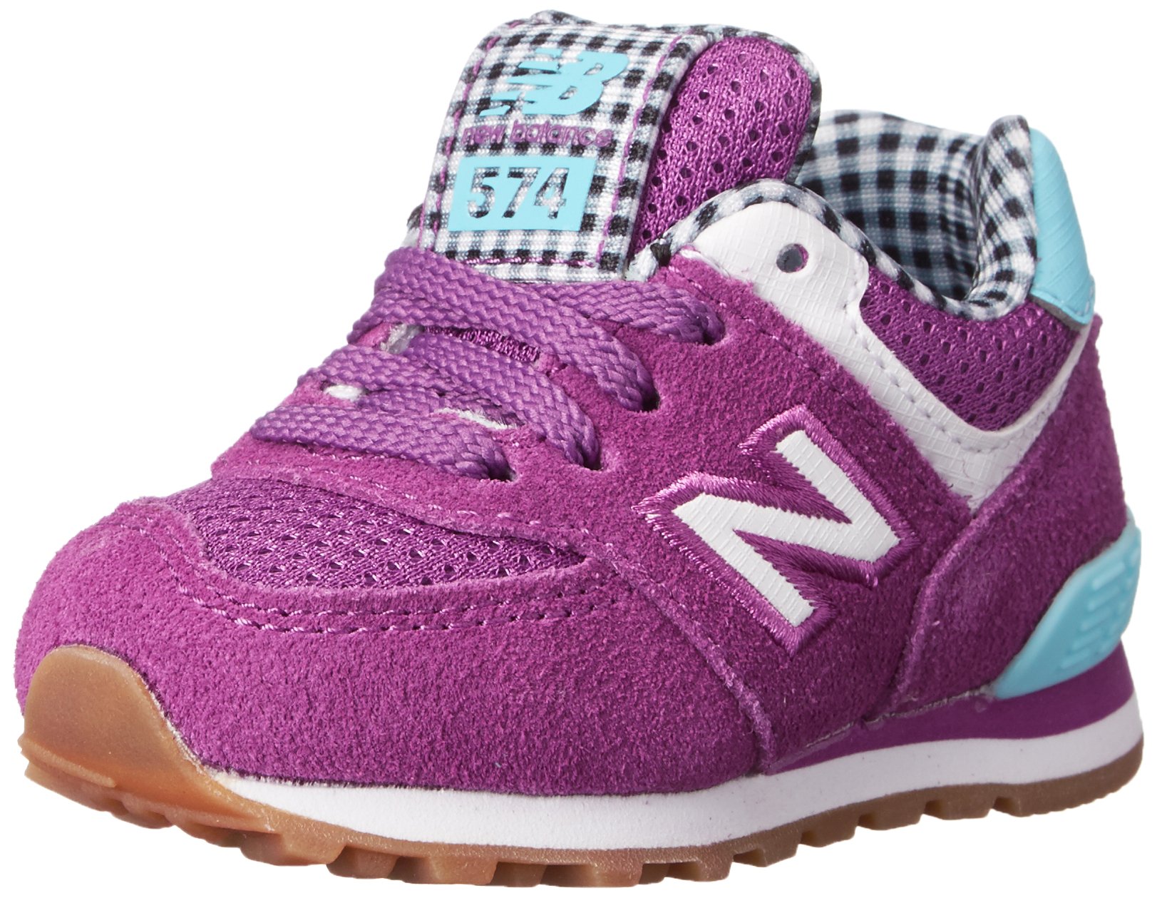New Balance KL574 Picnic Pack Running Shoes for Kids - Lightweight Comfortable Sneakers for Boys & Girls (Toddler/Infant/Little Kid/Big Kid) - Perfect for School, Playground & Daily Activities