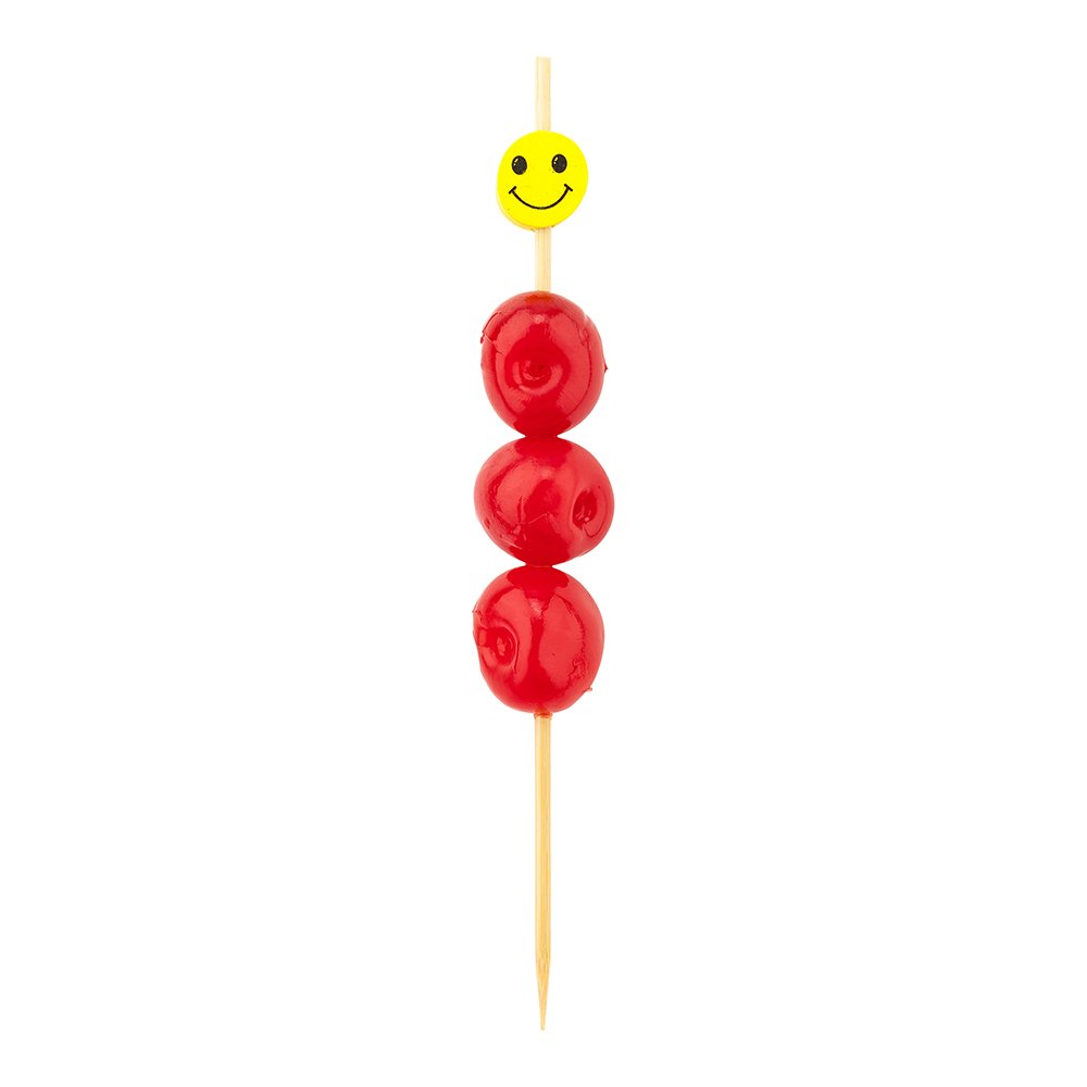 1000-Pack 6 Inch Bamboo Skewers for BBQ, Appetizers & Party Food - Eco-Friendly Disposable Bamboo Picks with Burger Cartoon Design - Perfect for Grilling, Picnics, Catering & Home Entertaining